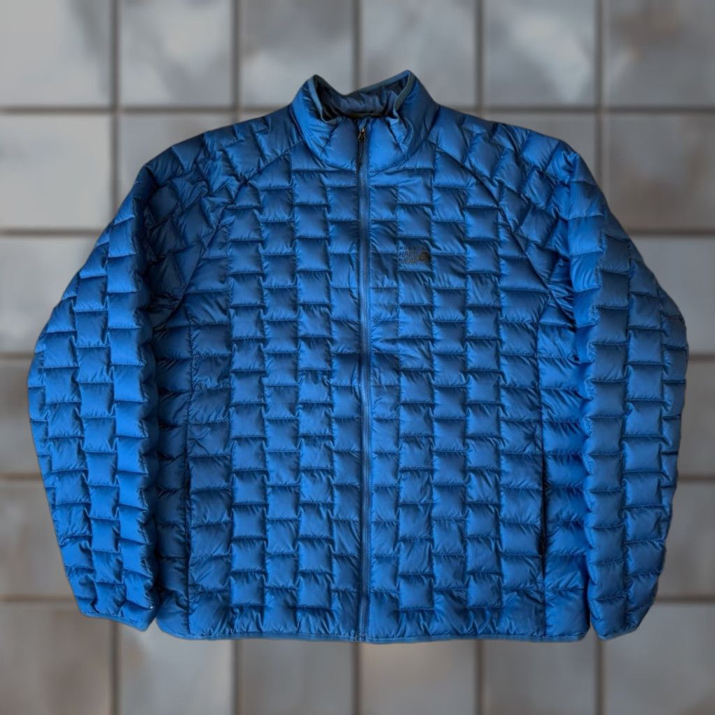 Mountain Hardwear Mountain Hardwear Temescalborz Jacket 2XL Blue Full Zip Puffer Down Insulated Mens Jacket Size US XXL / EU 58 / 5 - 1 Thumbnail