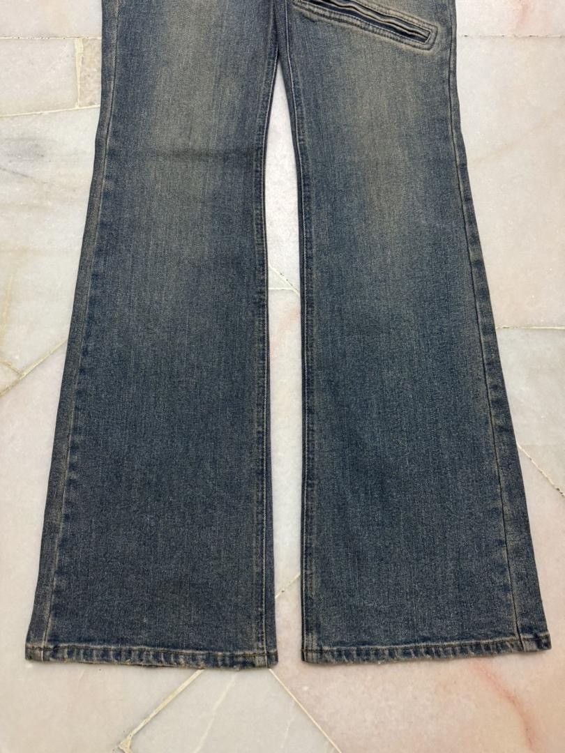 Tornado Mart 💥FLARE💥INSANE JAPANESE RUSTY MUDMAX BELL BOTTOM ZIPPER STYLE Size US 26 / EU 42 - 6 Thumbnail