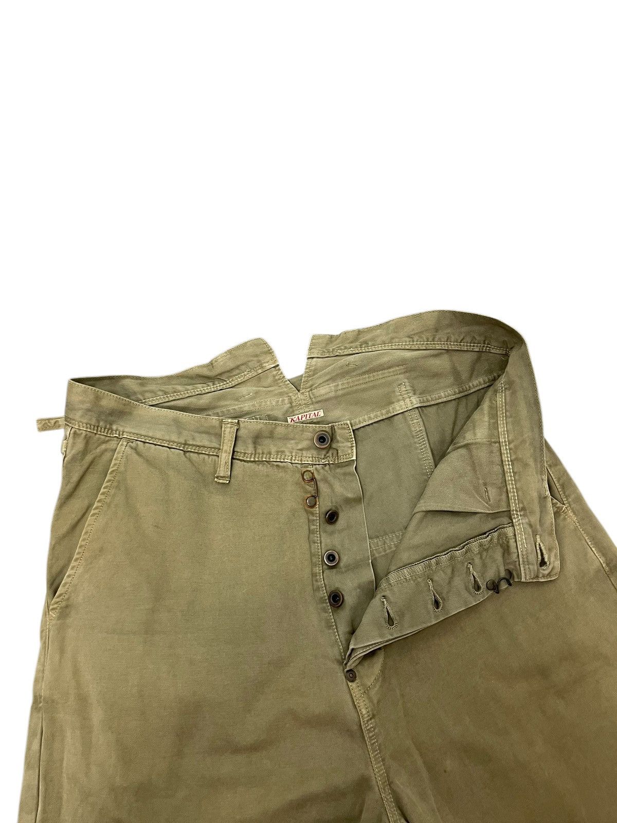Kapital Large Back Pocket Kapital Cropped Pant 1🟦3 Size US 35 - 13 Thumbnail