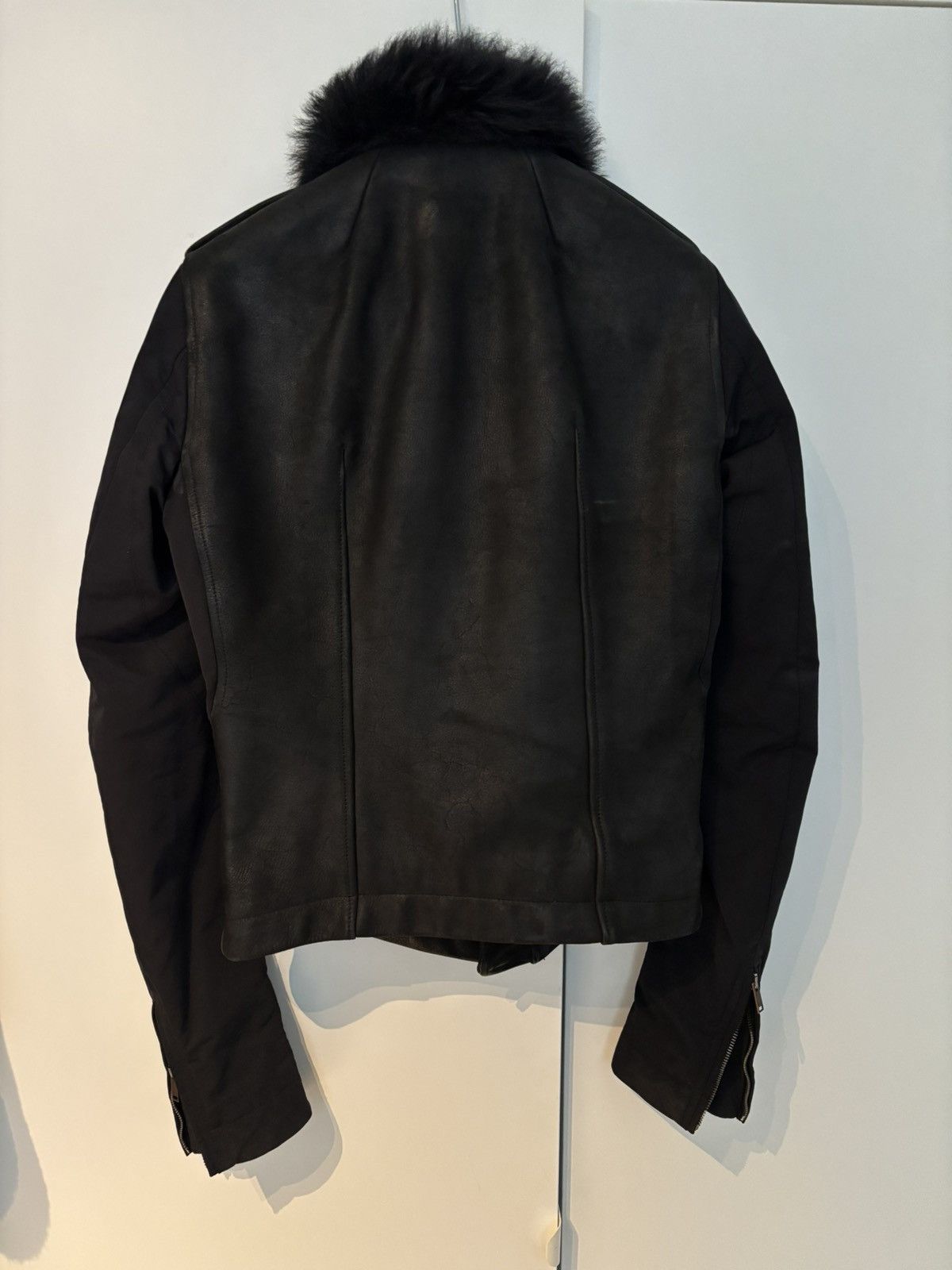 Rick Owens Rick Owens FW 13 PLINTH Stooges with fur collar Size US S / EU 44-46 / 1 - 6 Thumbnail