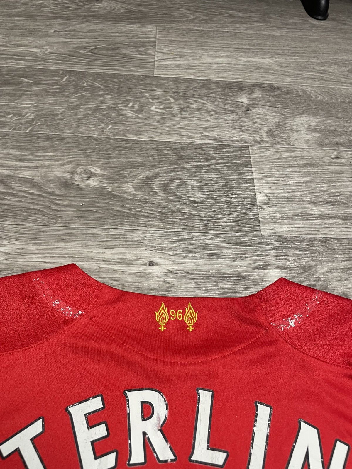 Warrior Fc Liverpool Warrior Football Jersey Raheem Sterling T-shirt Size US XL / EU 56 / 4 - 20 Thumbnail