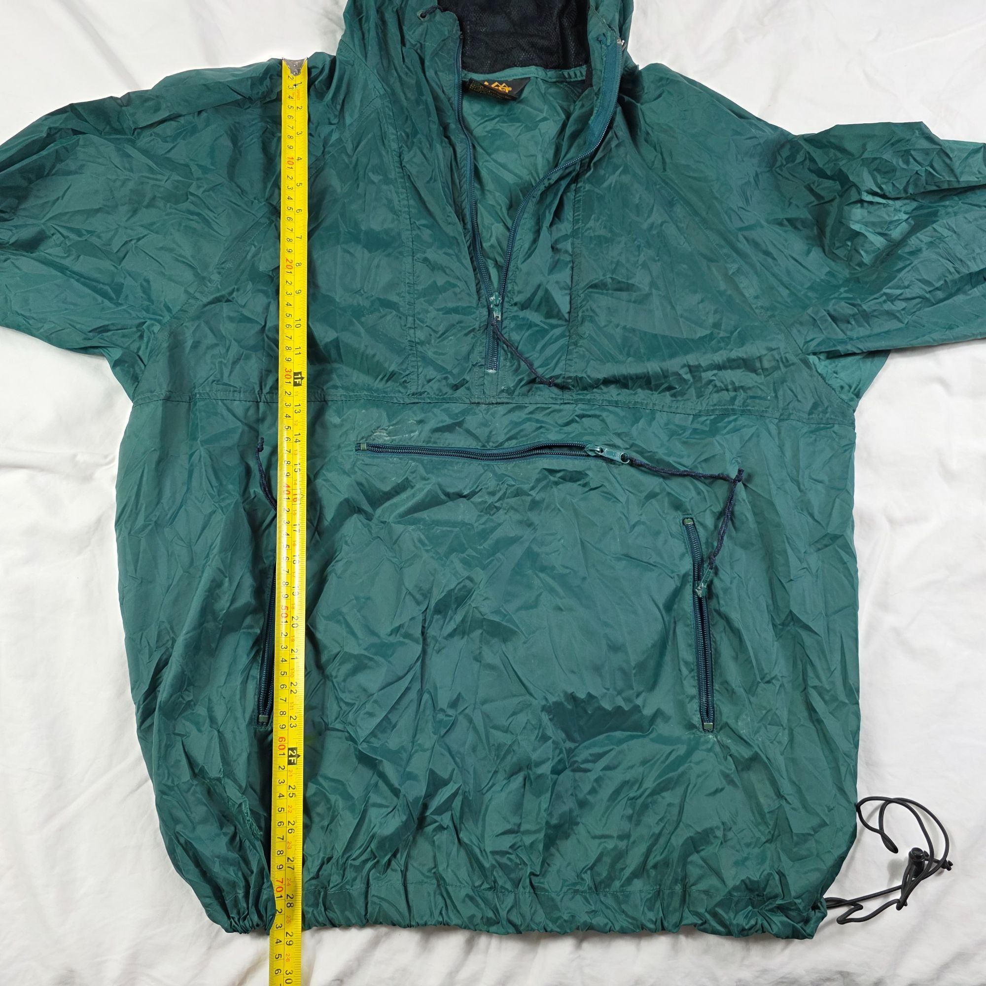 Rei Vintage REI Mens Large Green Anorak Nylon Pullover Hooded Ja Size US L / EU 52-54 / 3 - 9 Thumbnail