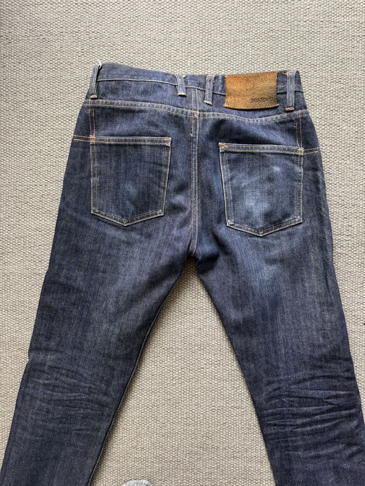 3sixteen NT-100x - Narrow Tapered ⁠-⁠ Indigo Selvedge - 30 Size US 30 / EU 46 - 4 Thumbnail