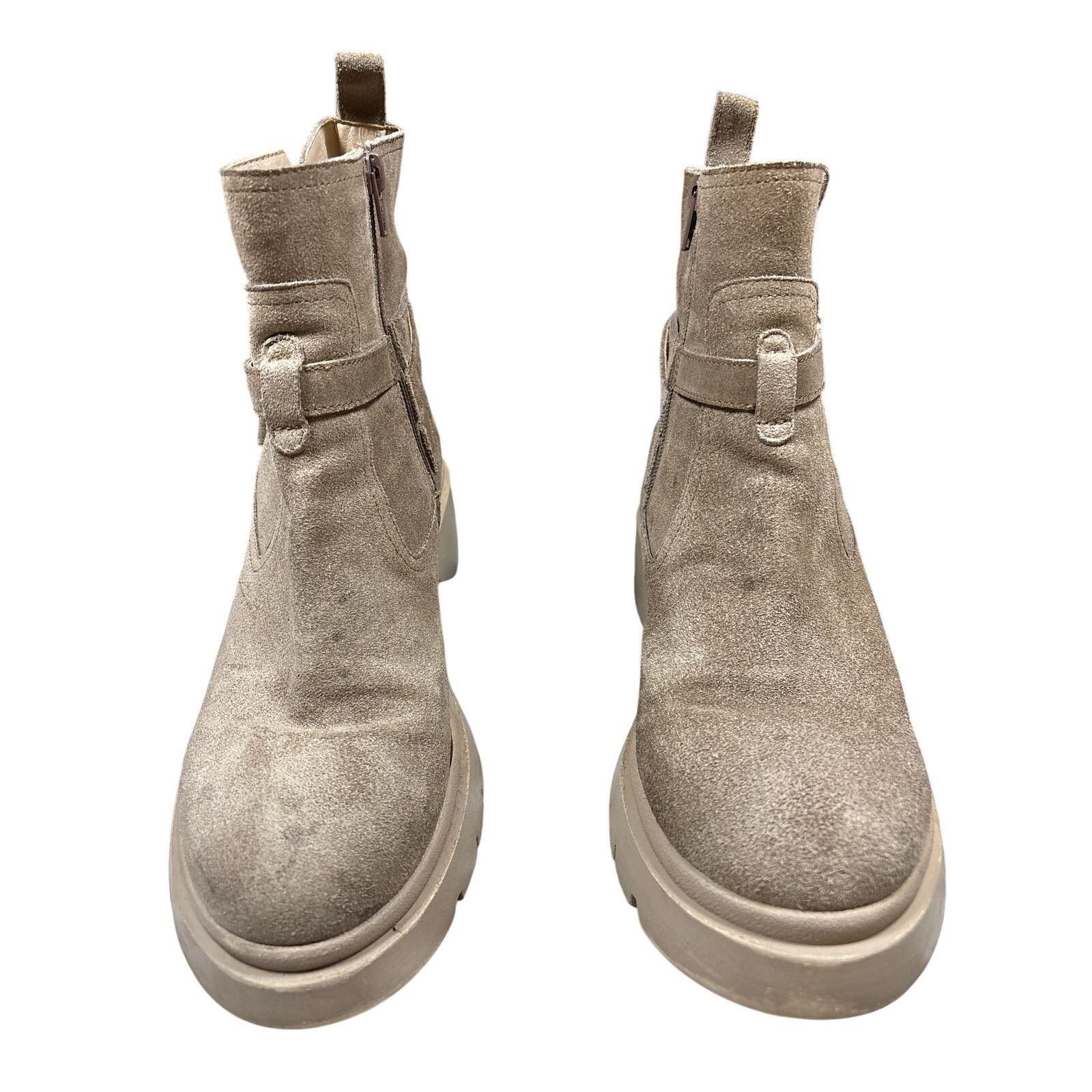 Steve Madden Steve Madden Leather Colletta Ankle Boot taupe suede Boots Size US 9 / IT 39 - 4 Thumbnail