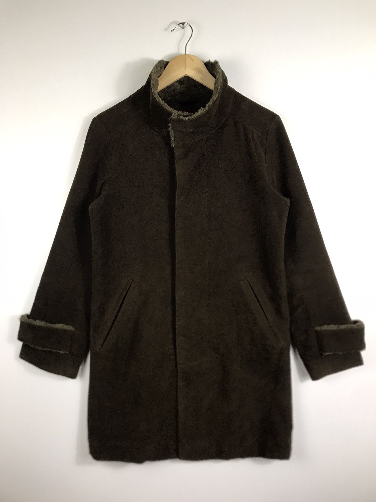 Japanese Brand × Vintage ⚡️Vintage Super Hakka Wool Button Long Jacket Size M / US 6-8 / IT 42-44 - 1 Thumbnail