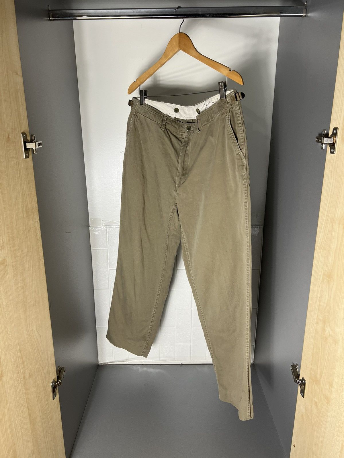 Polo Ralph Lauren VINTAGE POLO RALPH LAUREN MILITARY CHINO PANTS CASUAL 90s Size US 36 / EU 52 - 8 Thumbnail