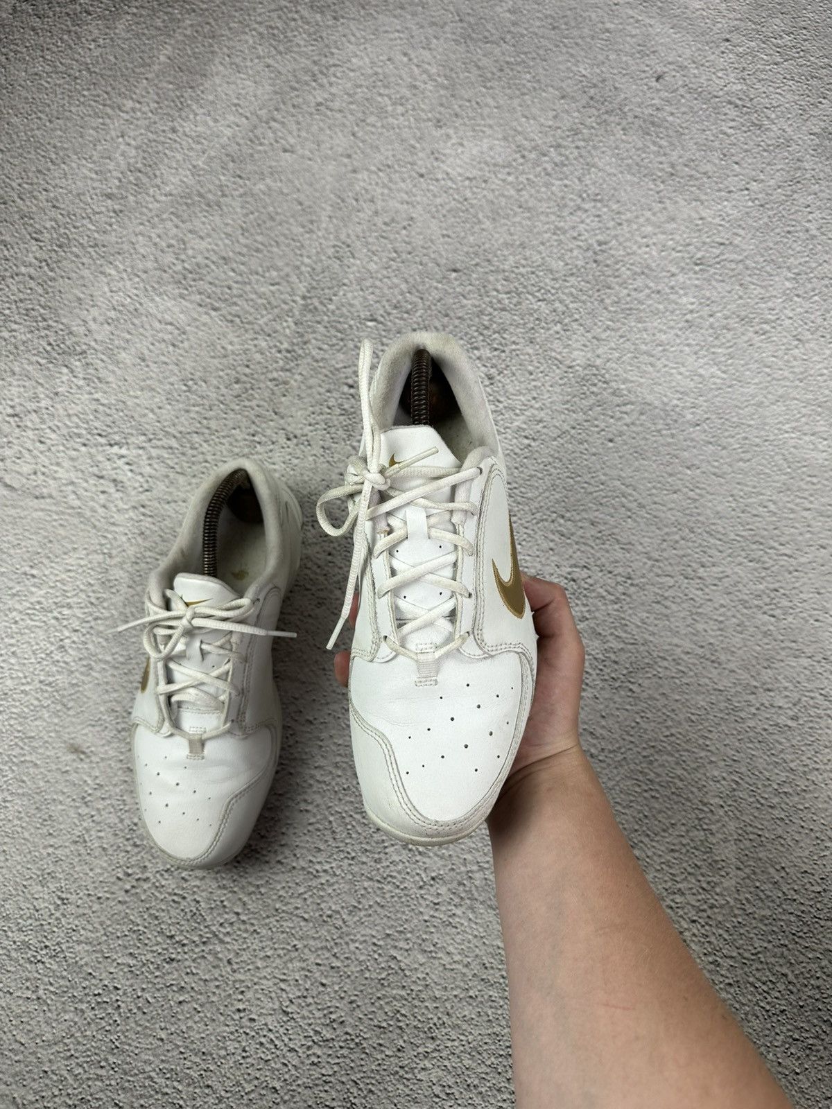 Nike Vintage Nike Sportswear Leather Sneakers Y2K Hype Style Size US 8.5 / EU 41-42 - 6 Thumbnail