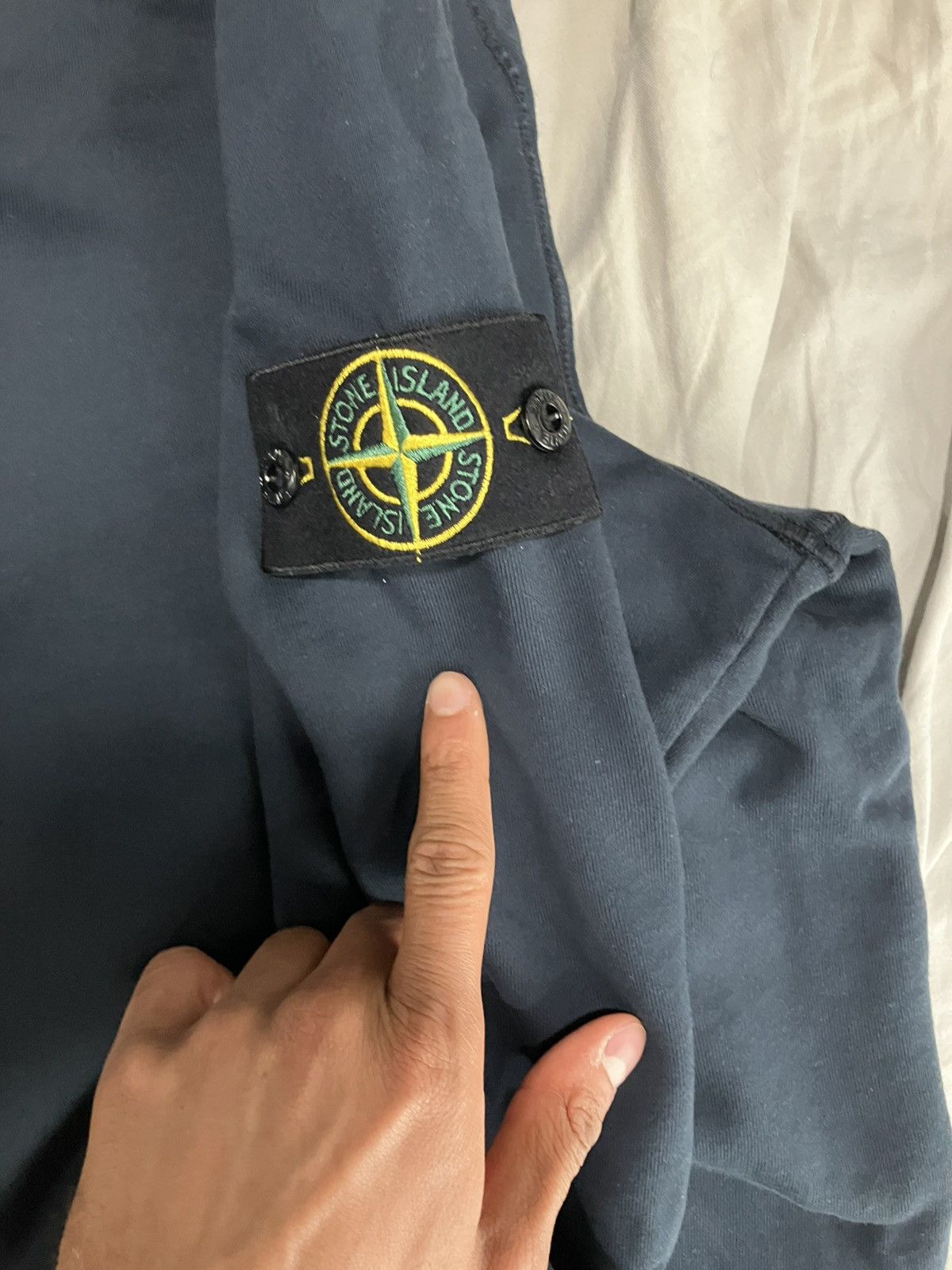 Stone Island Navy Blue Sweatshirt Size US L / EU 52-54 / 3 - 4 Thumbnail