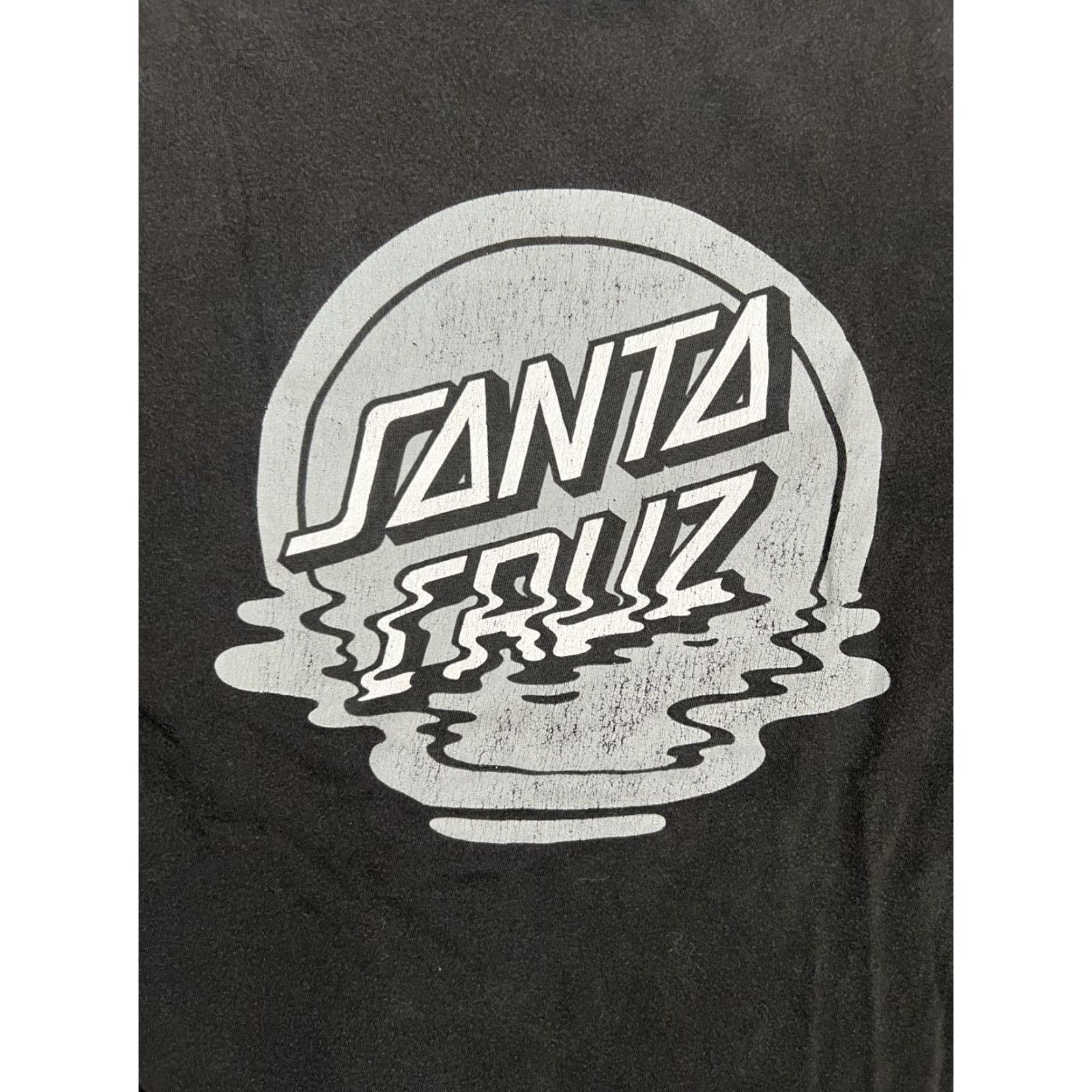 Vintage VINTAGE Santa Cruz T-Shirt Black 90s Logo Crew Neck Short Sleeve Men L Size US L / EU 52-54 / 3 - 7 Thumbnail