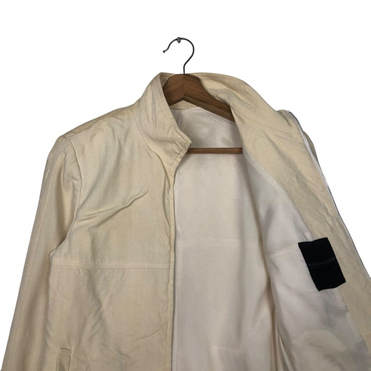 Vintage 🔥VINTAGE CROPPED BIKER JACKET NOVESPAZIO ISSEY MIYAKE Size US S / EU 44-46 / 1 - 14 Thumbnail