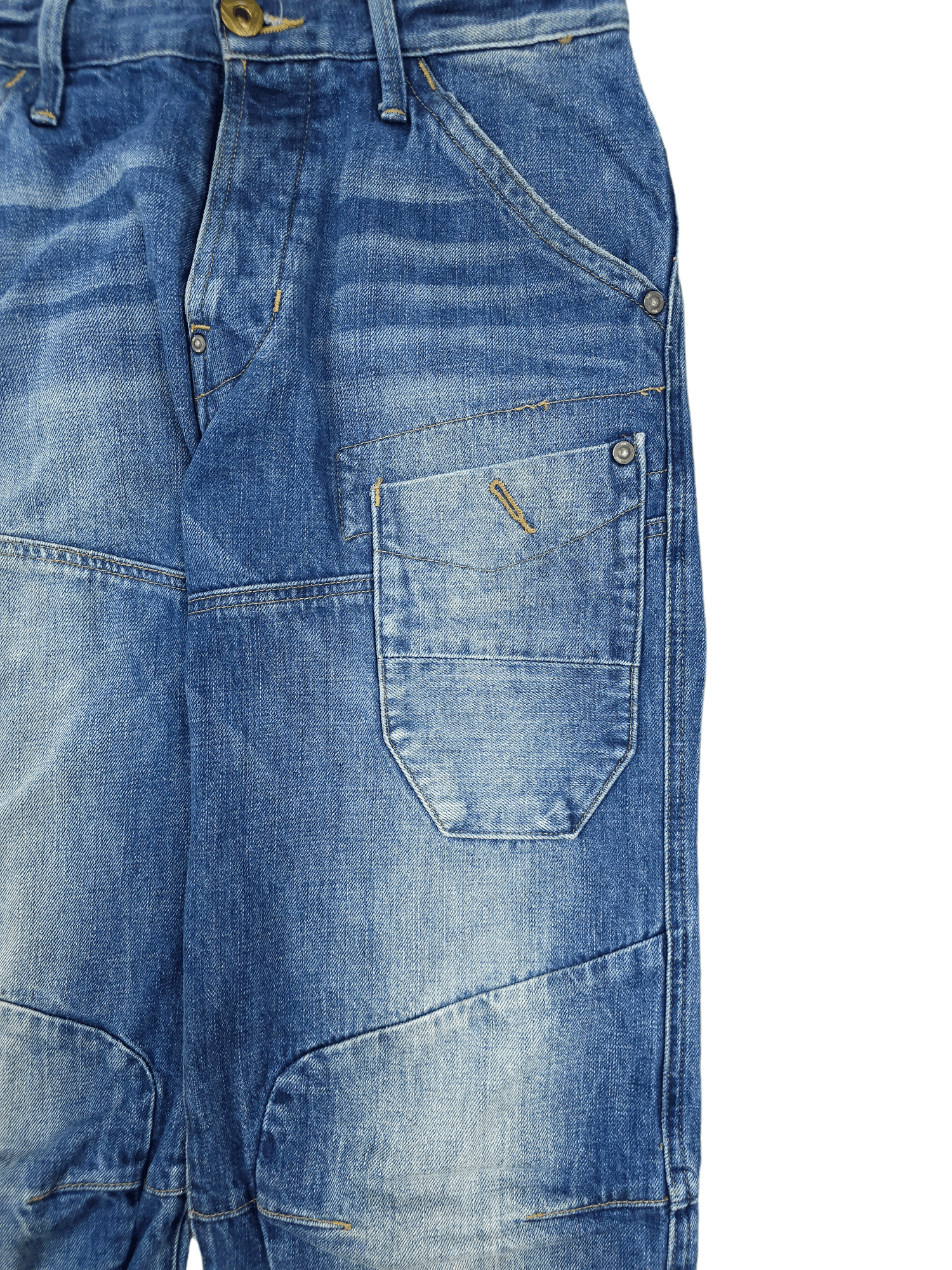 G-Star × Japanese Brand 💎 30/32 G-star Raw "3D Loose" Relaxed Denim Jeans Y2K Size US 30 / EU 46 - 4 Thumbnail