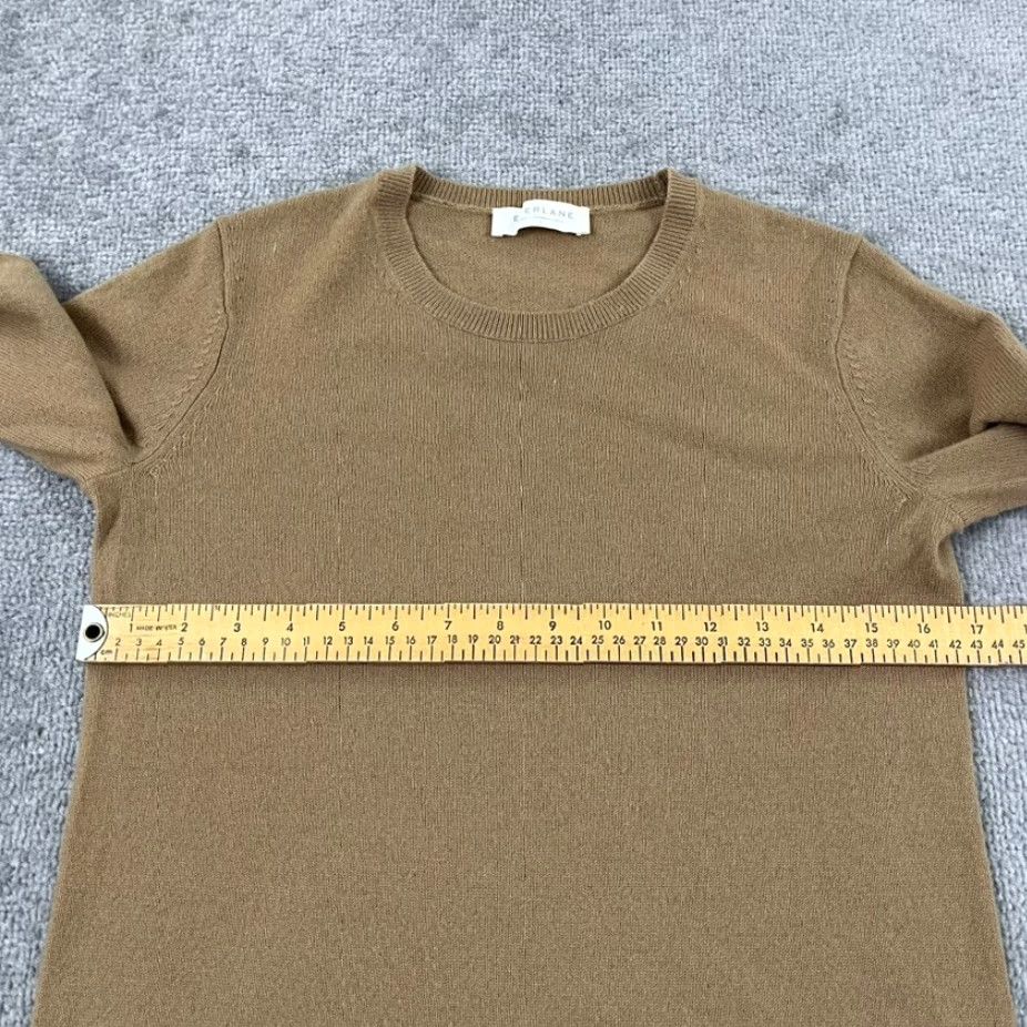 Everlane VINTAGE Everlane Sweater Womens Small Brown Cashmere Crew Neck Pullover Lightweigh Size S / US 4 / IT 40 - 5 Thumbnail