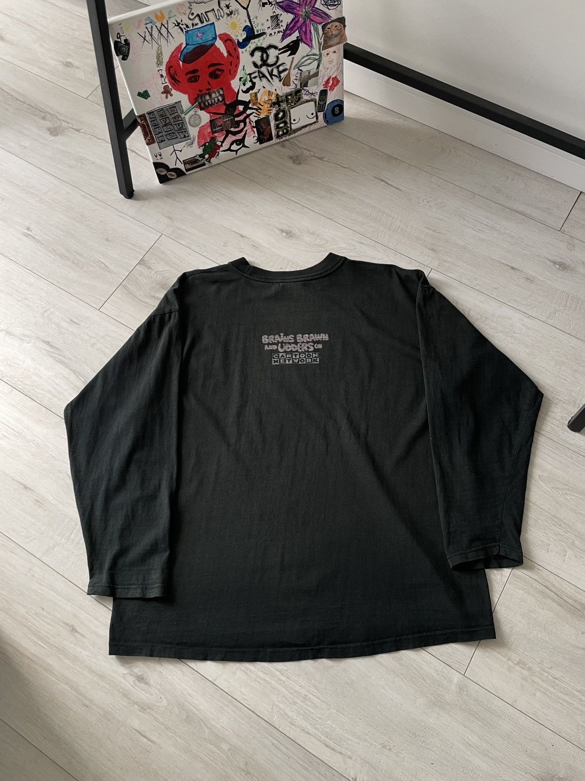 Cartoon Network Vintage Cartoon Network BBU 1998 Promo Long Sleeve Shirt Size US L / EU 52-54 / 3 - 2 Thumbnail