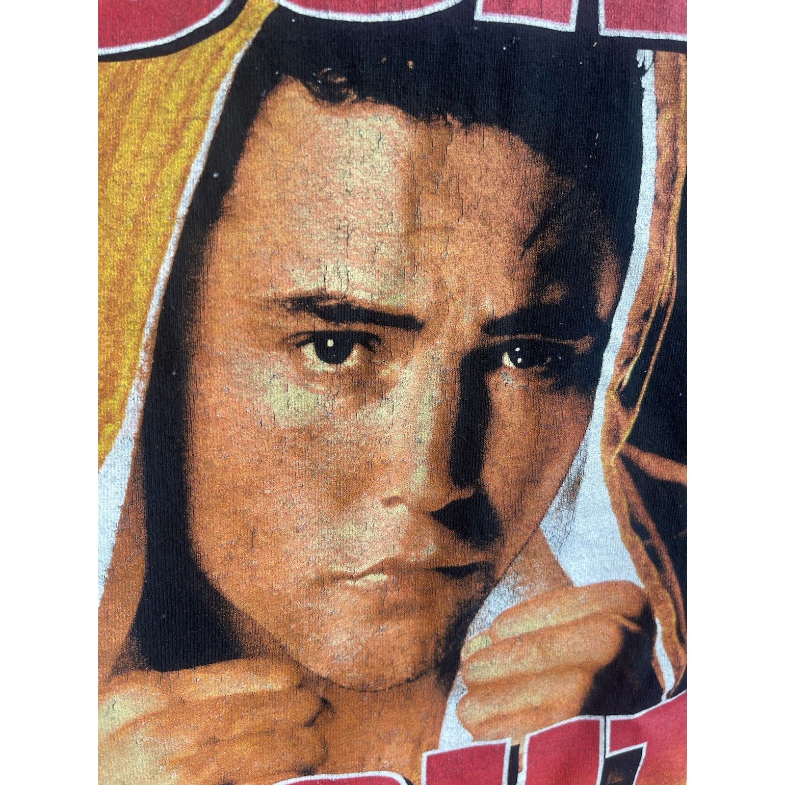 Other Vtg 90s Oscar De La Hoya Black T Shirt Oscar Night Promo Box Size US L / EU 52-54 / 3 - 7 Thumbnail