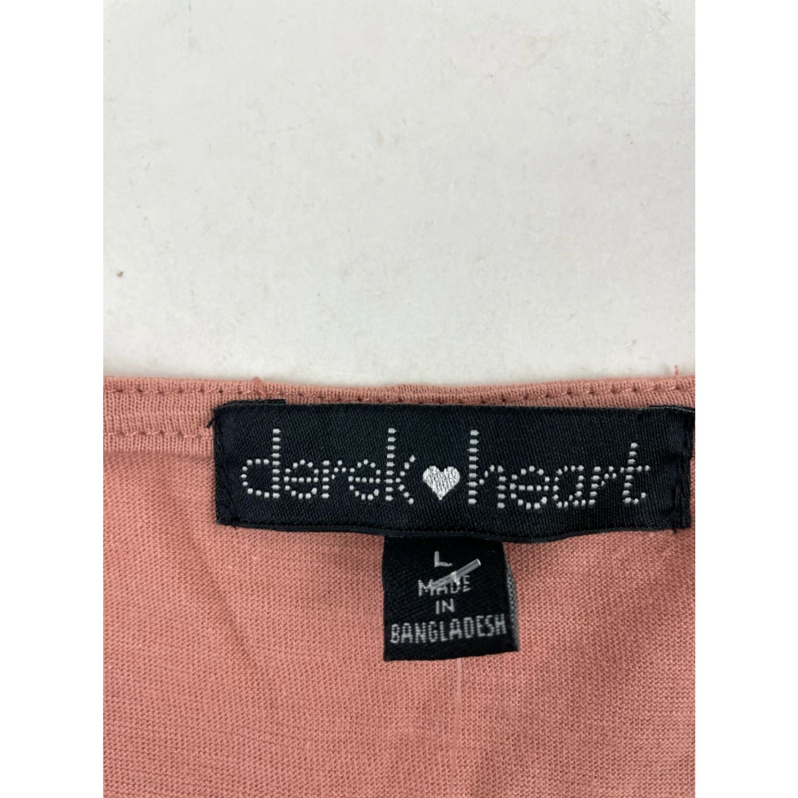 Vintage Derek Heart Peasant Blouse Women's L Rose Pink Embroidered Long Sleeve Tee Size L / US 10 / IT 46 - 5 Thumbnail