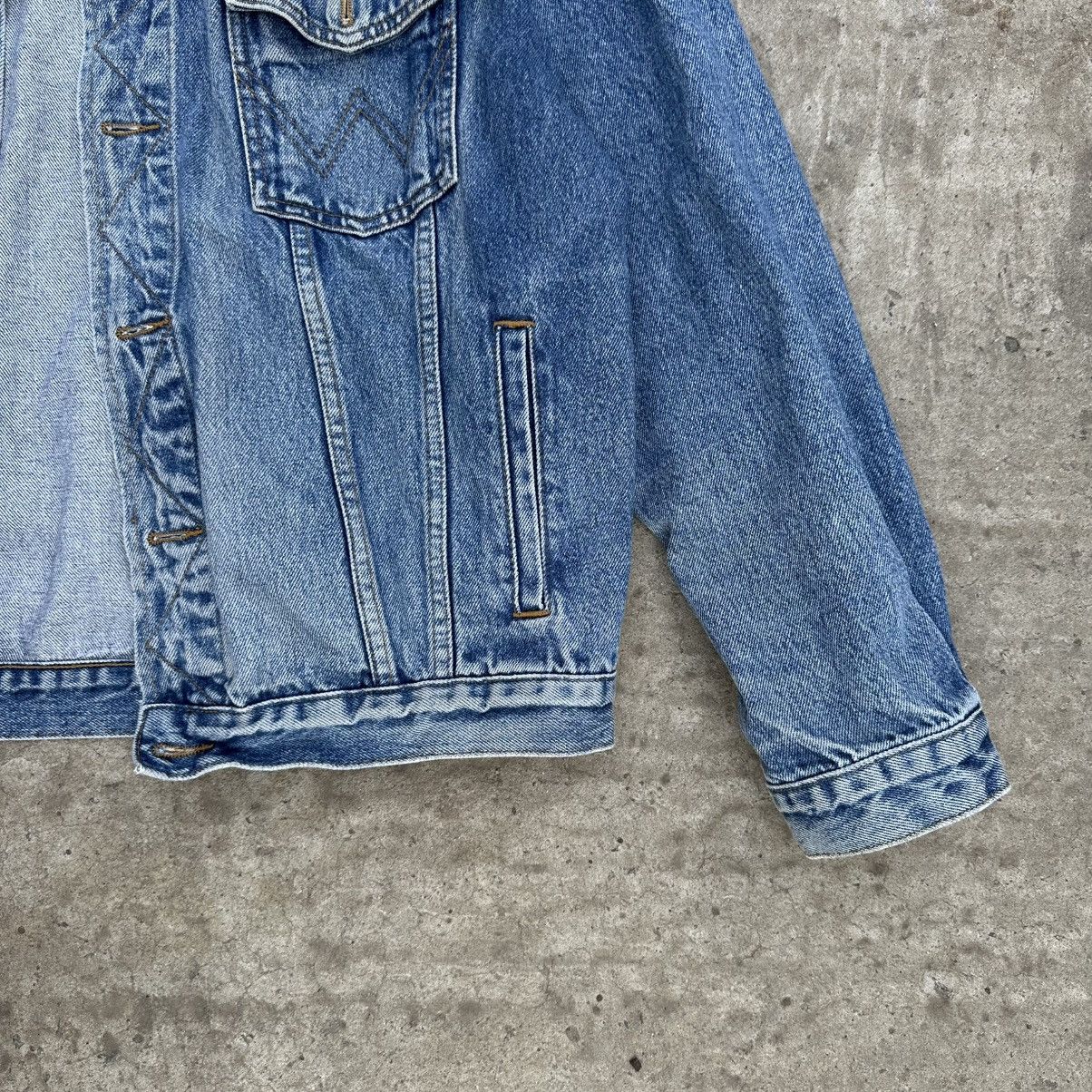 Wrangler VTG Japanese Style Wrangler Denim Jacket Bomber Y2K 80s Size US L / EU 52-54 / 3 - 5 Thumbnail