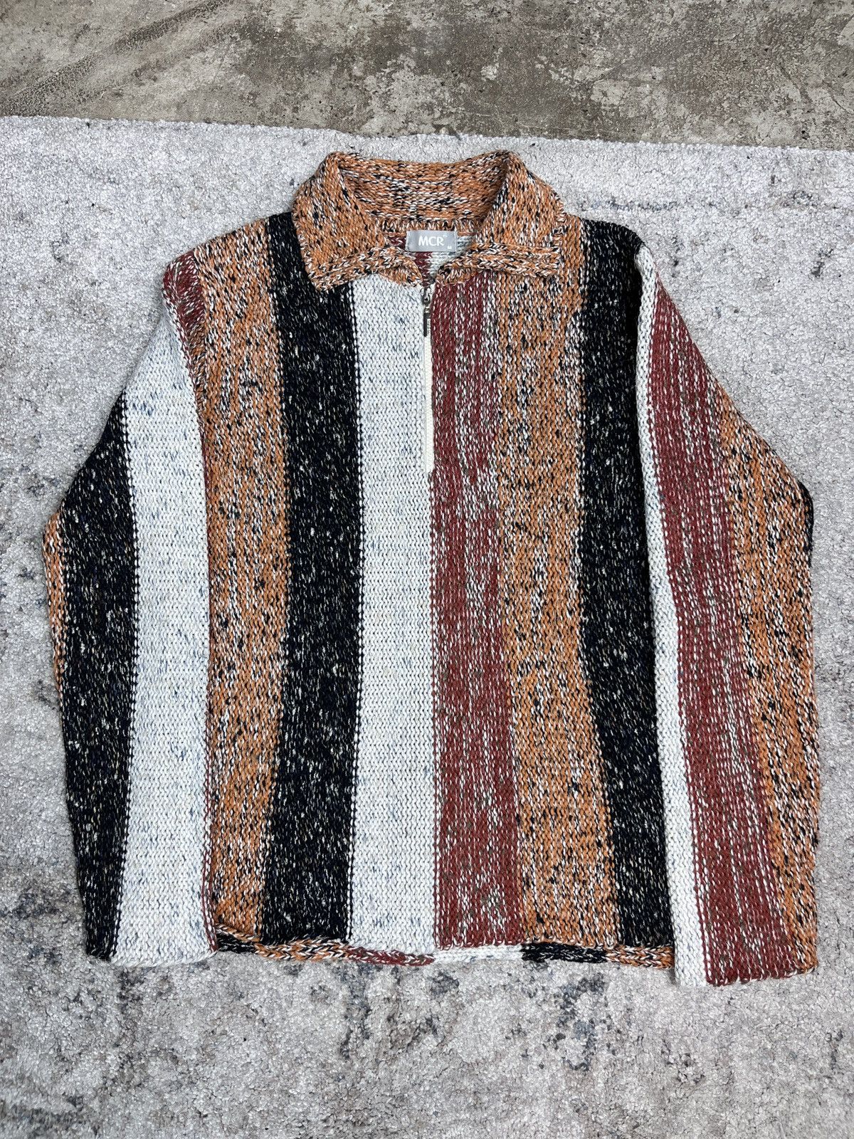 Designer COOL VINTAGE ZIP SWEATER - 1679 Size US M / EU 48-50 / 2 - 1 Thumbnail