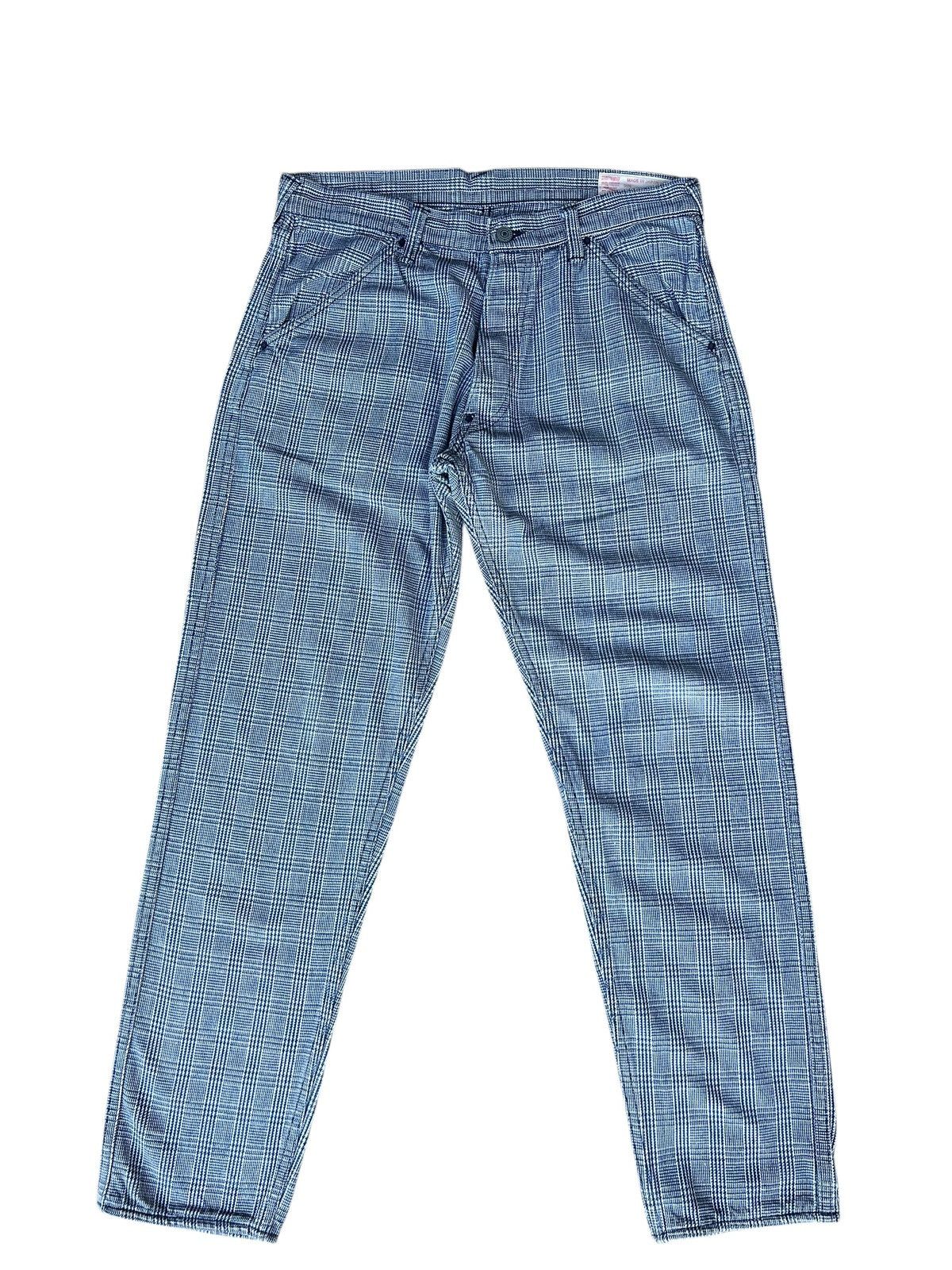 Evisu Vintage Archive Evisu Japan Checkered Jeans Size US 33 - 3 Thumbnail