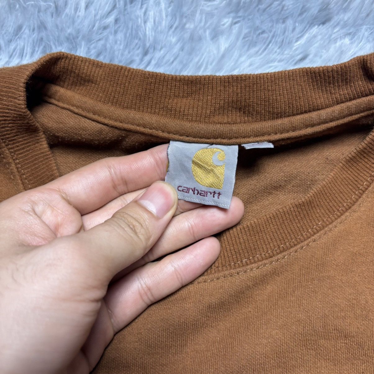 Carhartt Carhartt Men's Loose Fit Heavyweight Pocket Sweatshirt Size US XL / EU 56 / 4 - 3 Thumbnail