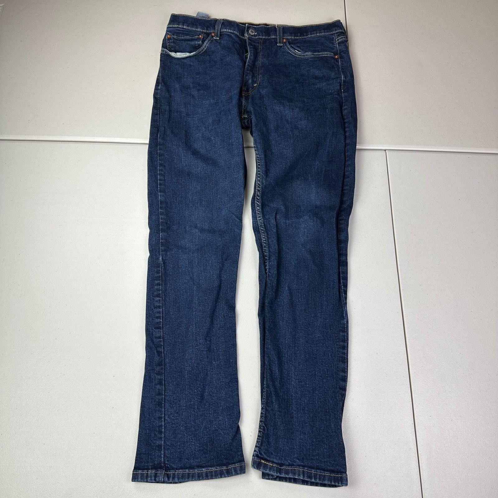 Levi's Levi's 514 Mens Jeans Regular Straight Mid Rise Size (34x32) Size US 36 / EU 52 - 1 Thumbnail