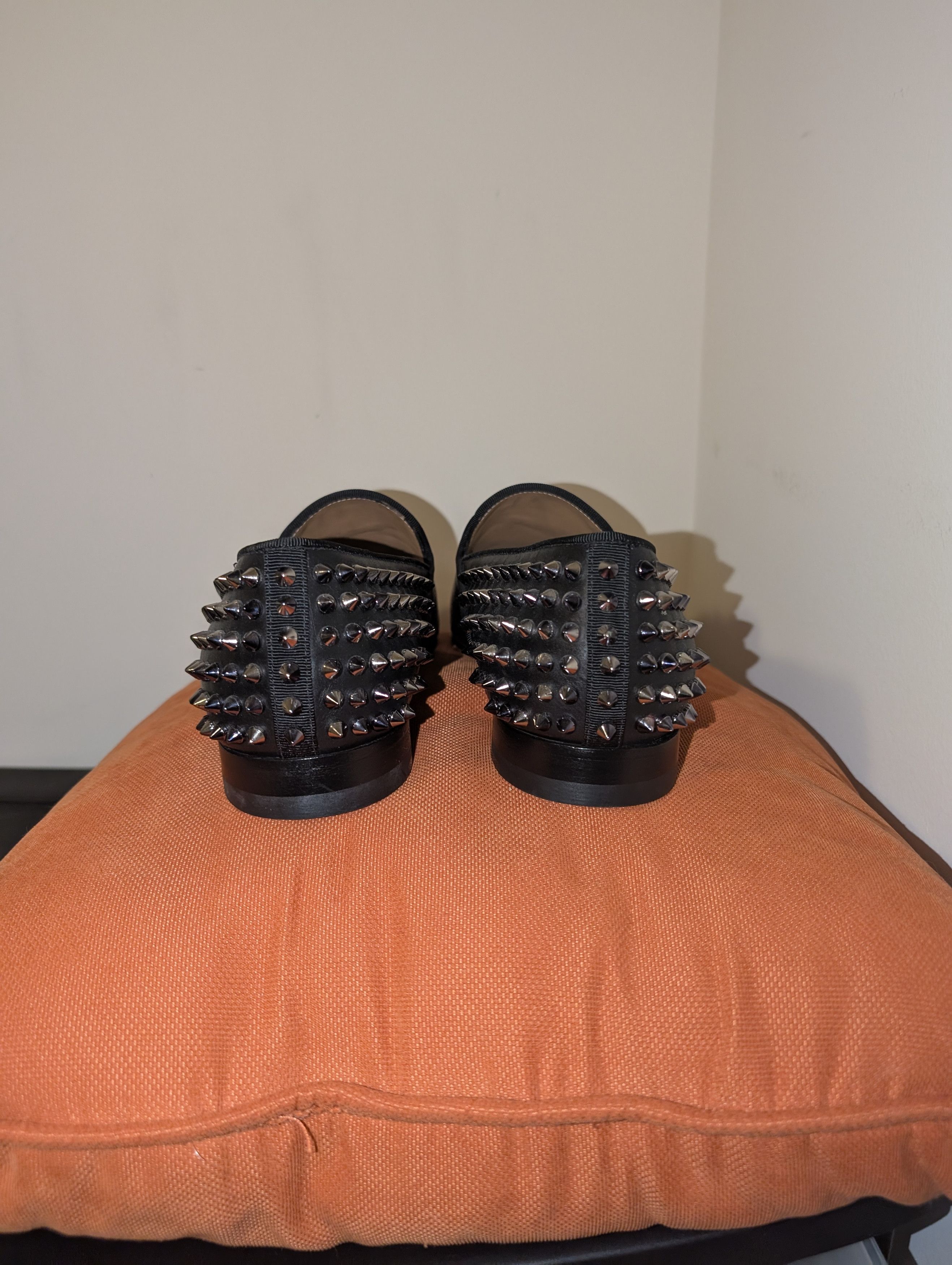 Christian Louboutin Christian Louboutin Tassilo Spike Studded Leather Loufer Size US 9 / EU 42 - 5 Thumbnail