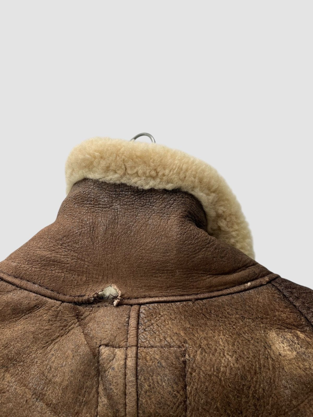 Schott Vintage Schott B-6 Sheepskin Flight Jacket Size US L / EU 52-54 / 3 - 9 Thumbnail