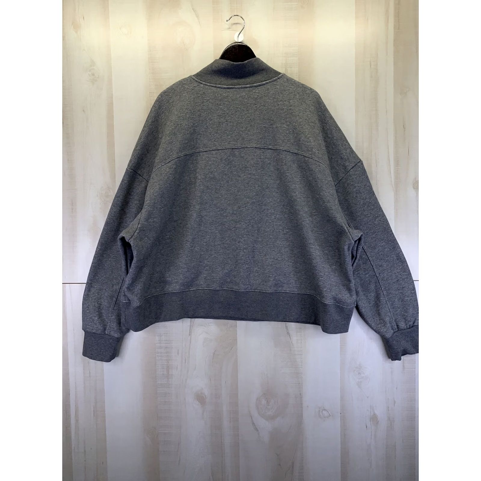 Fabletics Fabletics Black/Gray Crop 1/2 Zip Pullover Sweatshirt 3X Women Activewear Mock Neck Long Sleeve Shirt Hoodie Pullover Size 3X Size XXL / US 16-18 / IT 52-54 - 6 Thumbnail