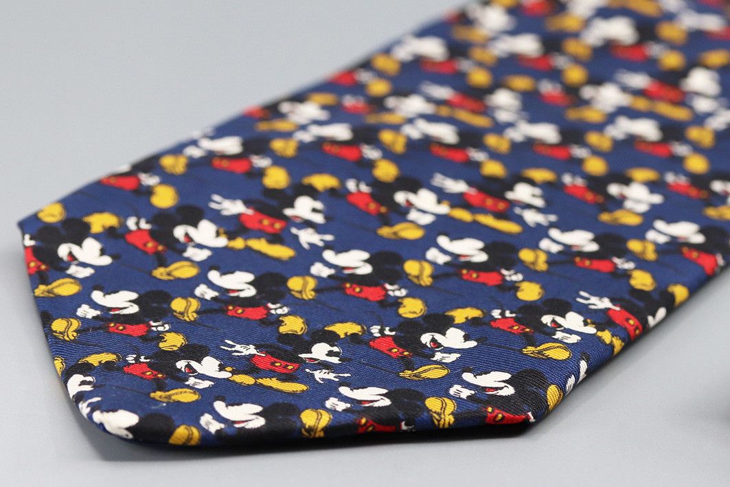 Disney Vintage Mickey Mouse Silk Tie – The Disney Store Size ONE SIZE - 8 Thumbnail