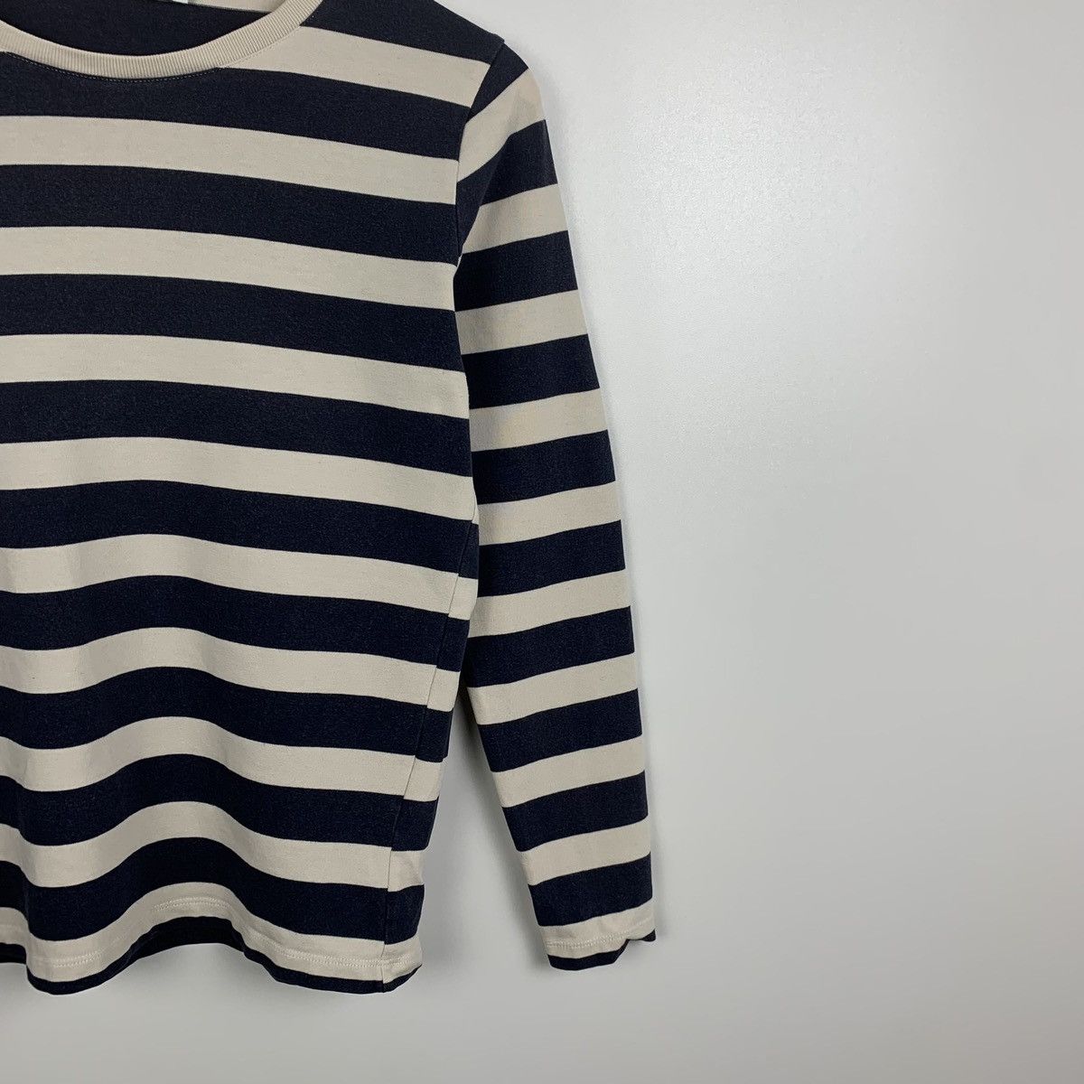 Norse Projects Norse Project Striped Long Sleeve T-Shirr Size XS White Blue Size XS / US 0-2 / IT 36-38 - 5 Thumbnail