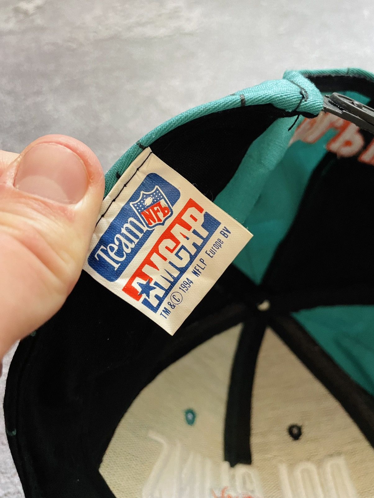 NFL Vintage 90s Miami Dolphins NFL Team 1994 Cap / SnapBack Size ONE SIZE - 8 Thumbnail