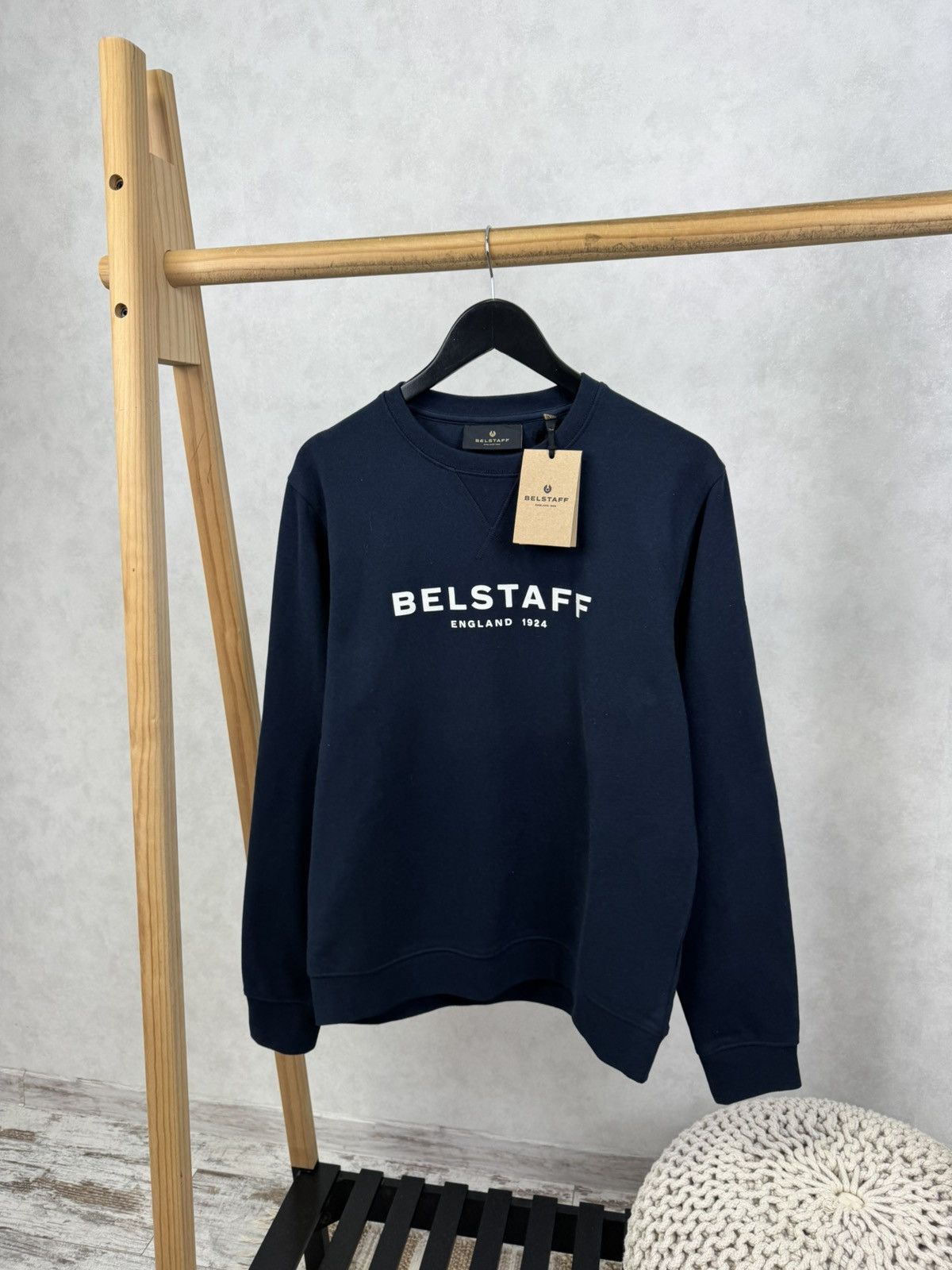 Belstaff Belstaff crew neck signature sweatshirt Size US L / EU 52-54 / 3 - 1 Thumbnail
