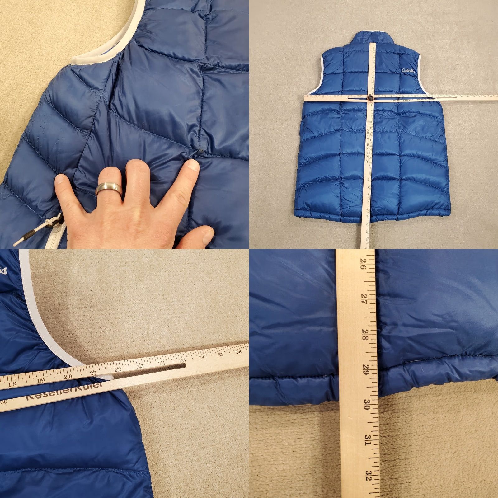 Vintage Cabela's Mens Large Blue Vest Puffer Jacket * User: Cabela's Mens Large Blue Puffer Vest * Size US L / EU 52-54 / 3 - 8 Thumbnail