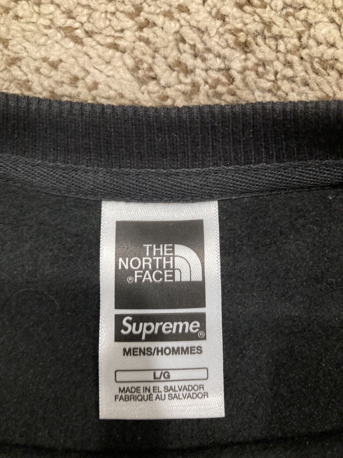 Supreme × The North Face Supreme The North Face Crewneck Size US L / EU 52-54 / 3 - 5 Thumbnail