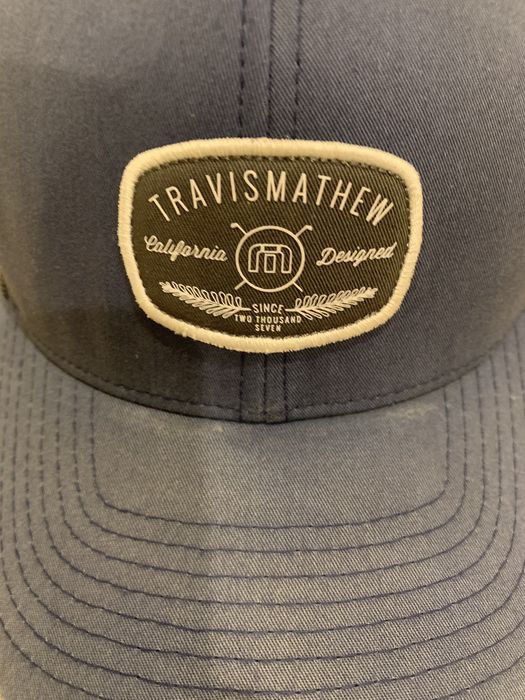 Travis Mathew Logo Trucker Snapback Hat | Grailed
