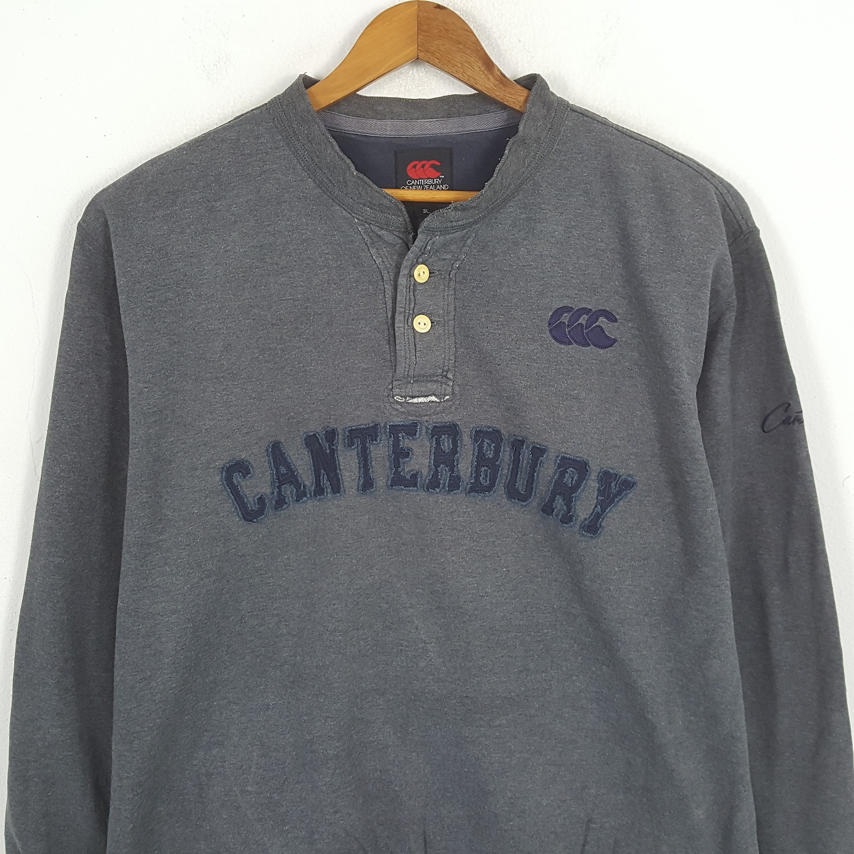 Canterbury of New Zealand × Vintage Vintage CANTERBURY OF NEW ZEALAND Sportswear Sweatshirt Size US XXL / EU 58 / 5 - 2 Thumbnail