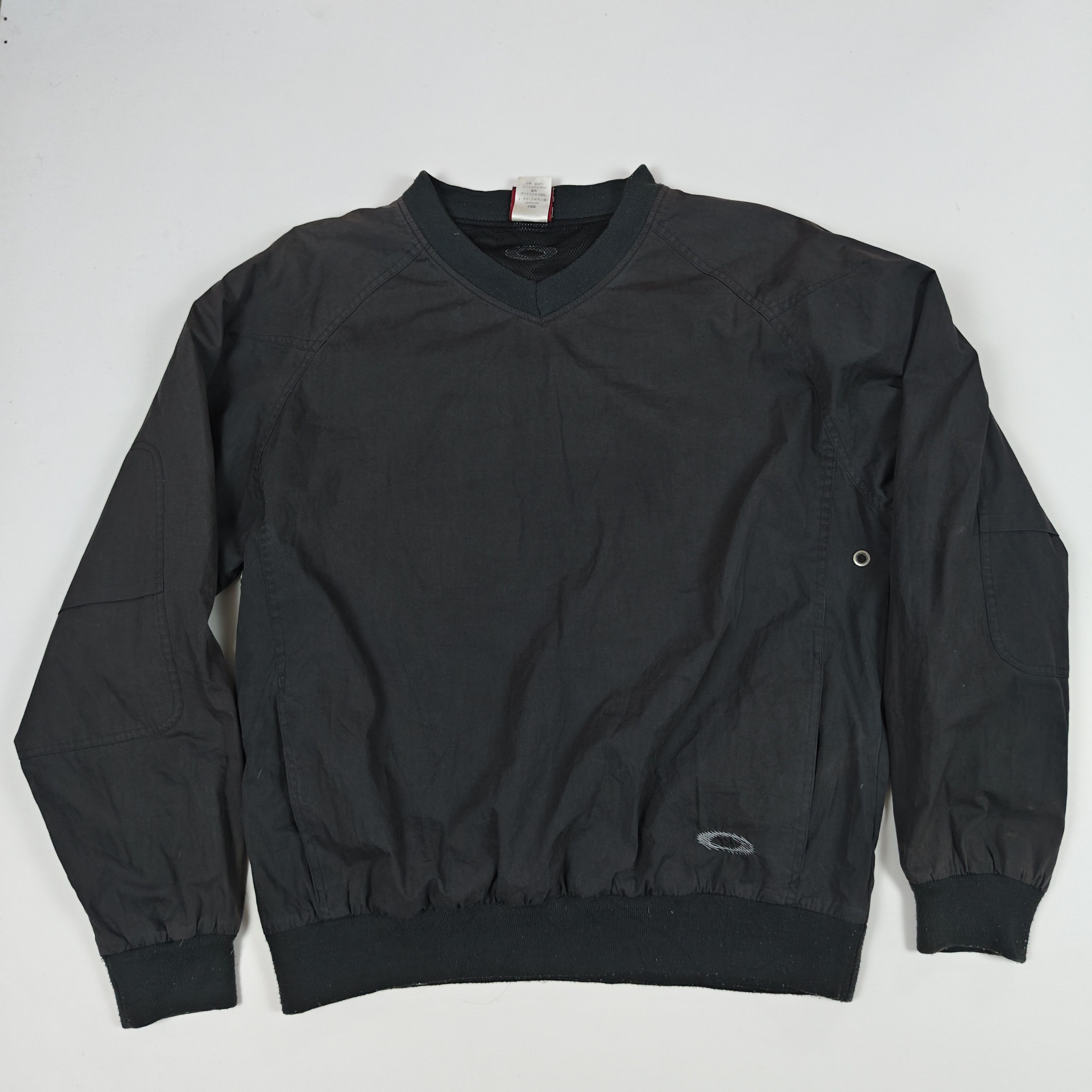 Oakley 00s Vintage Oakley Pullover Jacket Basic Windshirt 2.0 #J1 Size US L / EU 52-54 / 3 - 1 Thumbnail