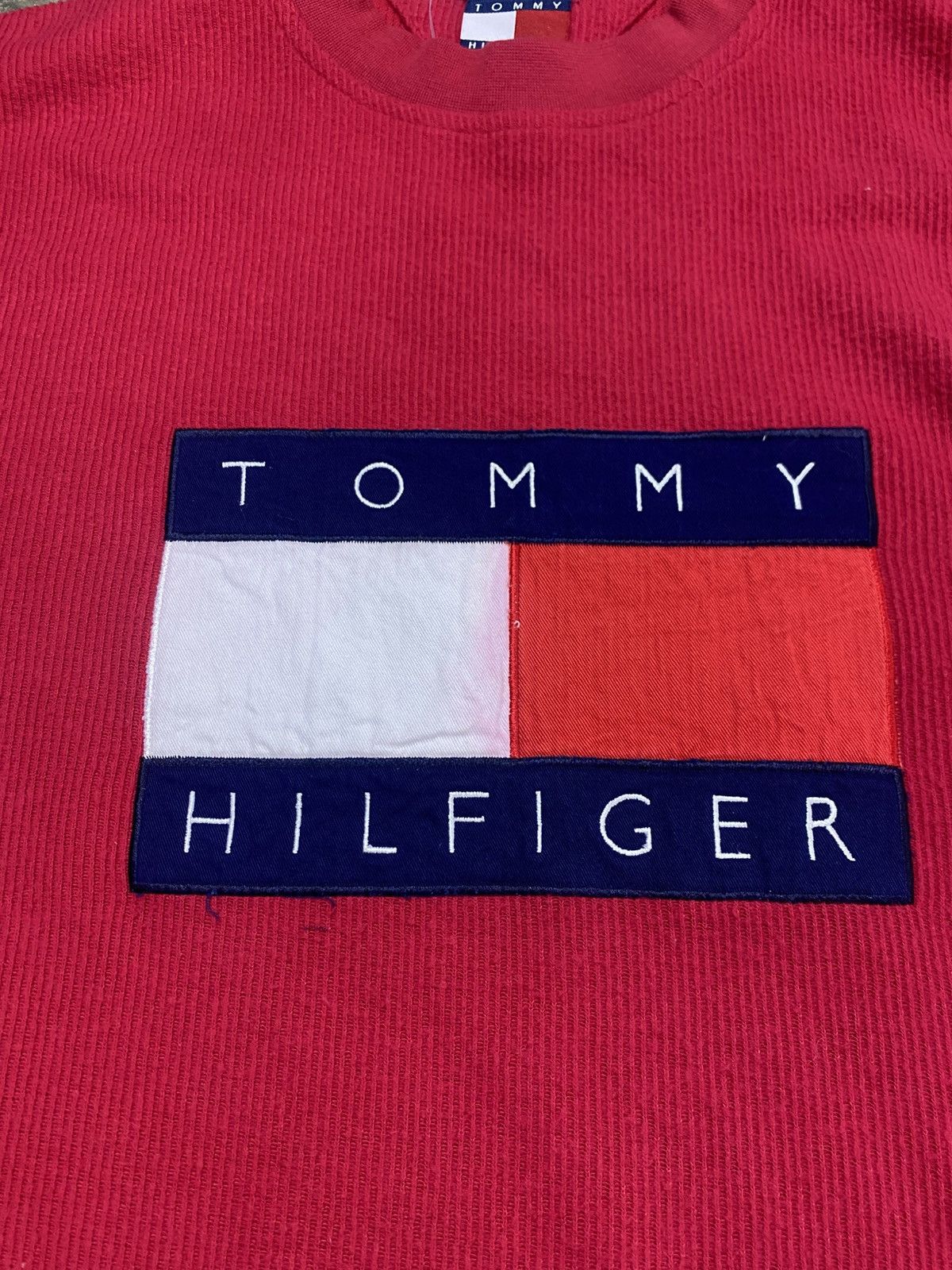Tommy Hilfiger Vintage 90s Tommy Hilfiger Big Logo Sweatshirt Size US M / EU 48-50 / 2 - 6 Thumbnail