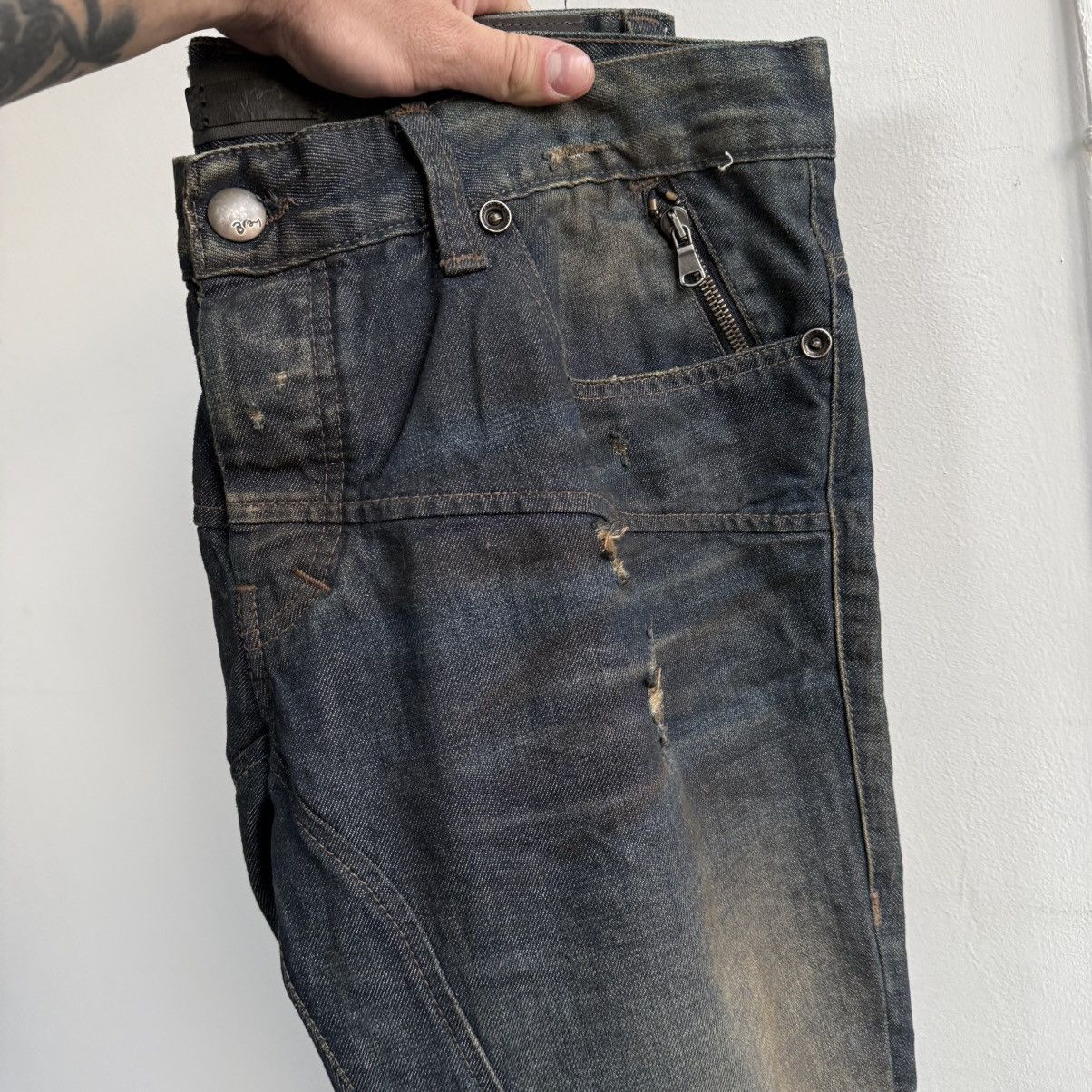 Le Grande Bleu (L.G.B.) Bray Steve Alan Denim Guidi Grunge Saint Laurent Type Size US 36 / EU 52 - 12 Thumbnail