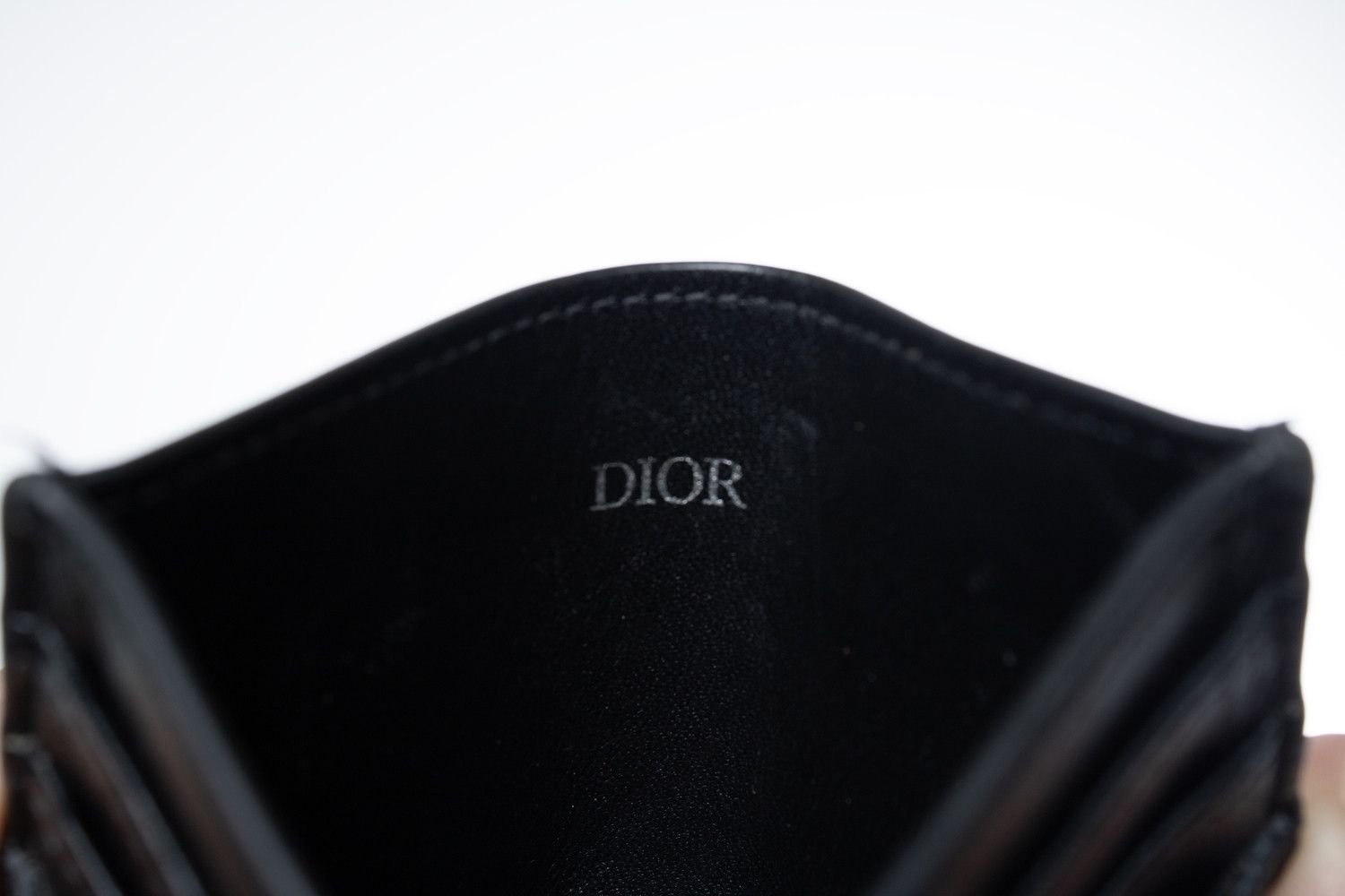 Dior Dior, monogram canvas and leather card holder Size ONE SIZE - 4 Thumbnail
