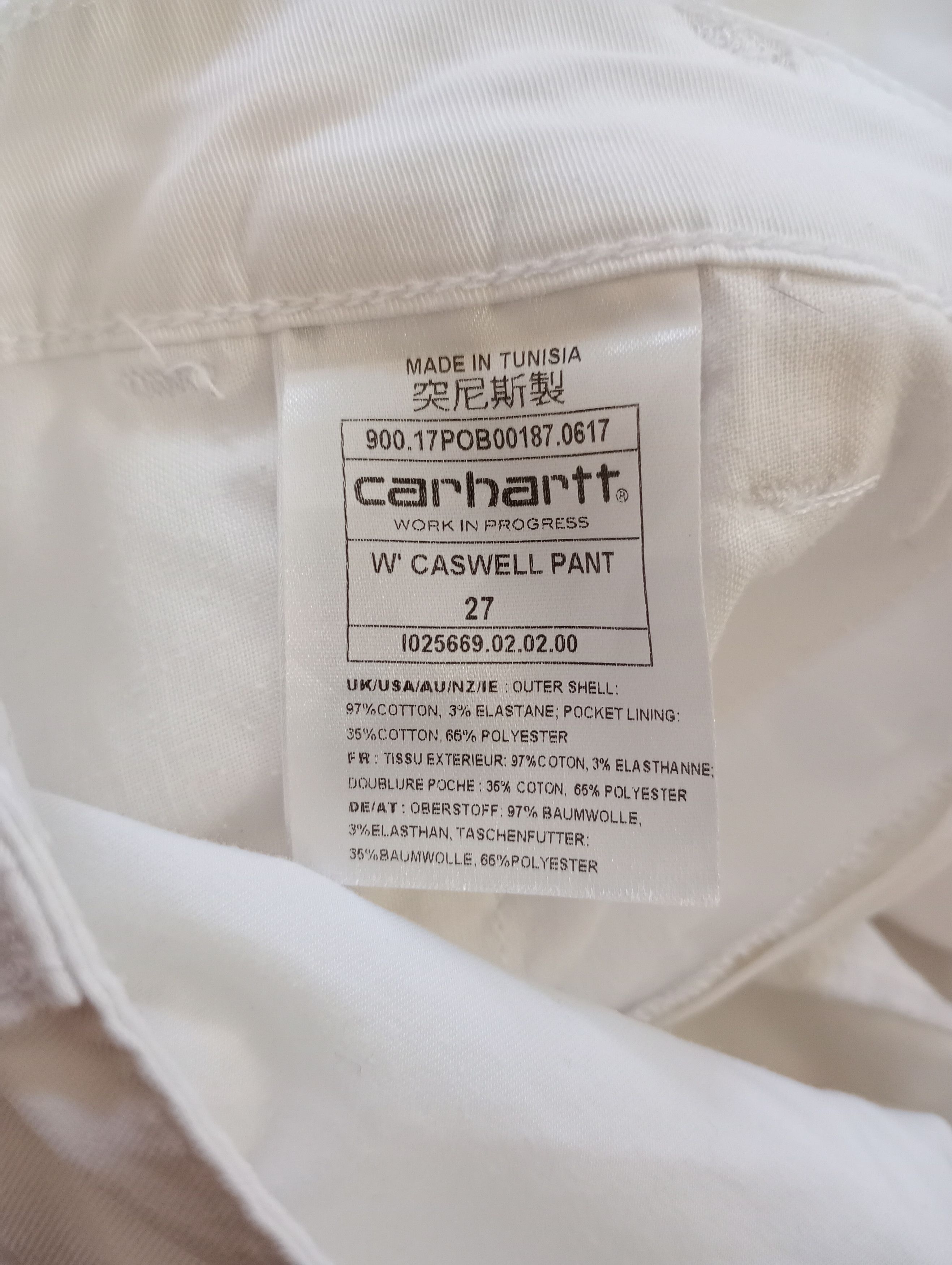 Carhartt × Carhartt Wip Caswell Pant Carhartt Wip Size 27" / US 4 / IT 40 - 6 Thumbnail