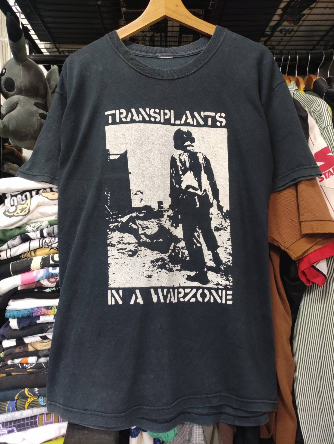 Band Tees Transplants " In a Warzone " Album Promo T-Shirt Size US L / EU 52-54 / 3 - 2 Thumbnail
