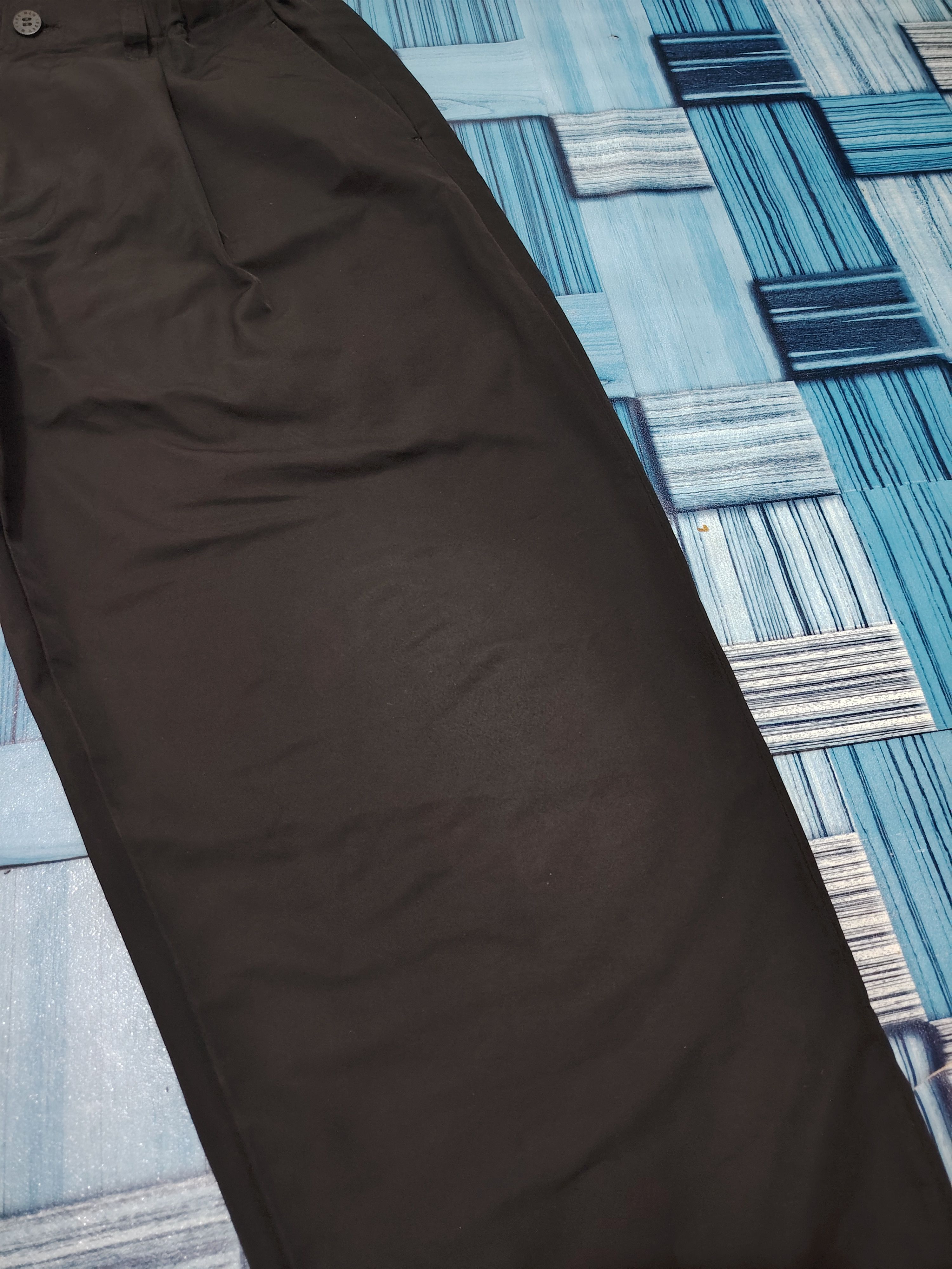 Issey Miyake Issey miyake men relaxed black pants Size US 29 - 4 Thumbnail