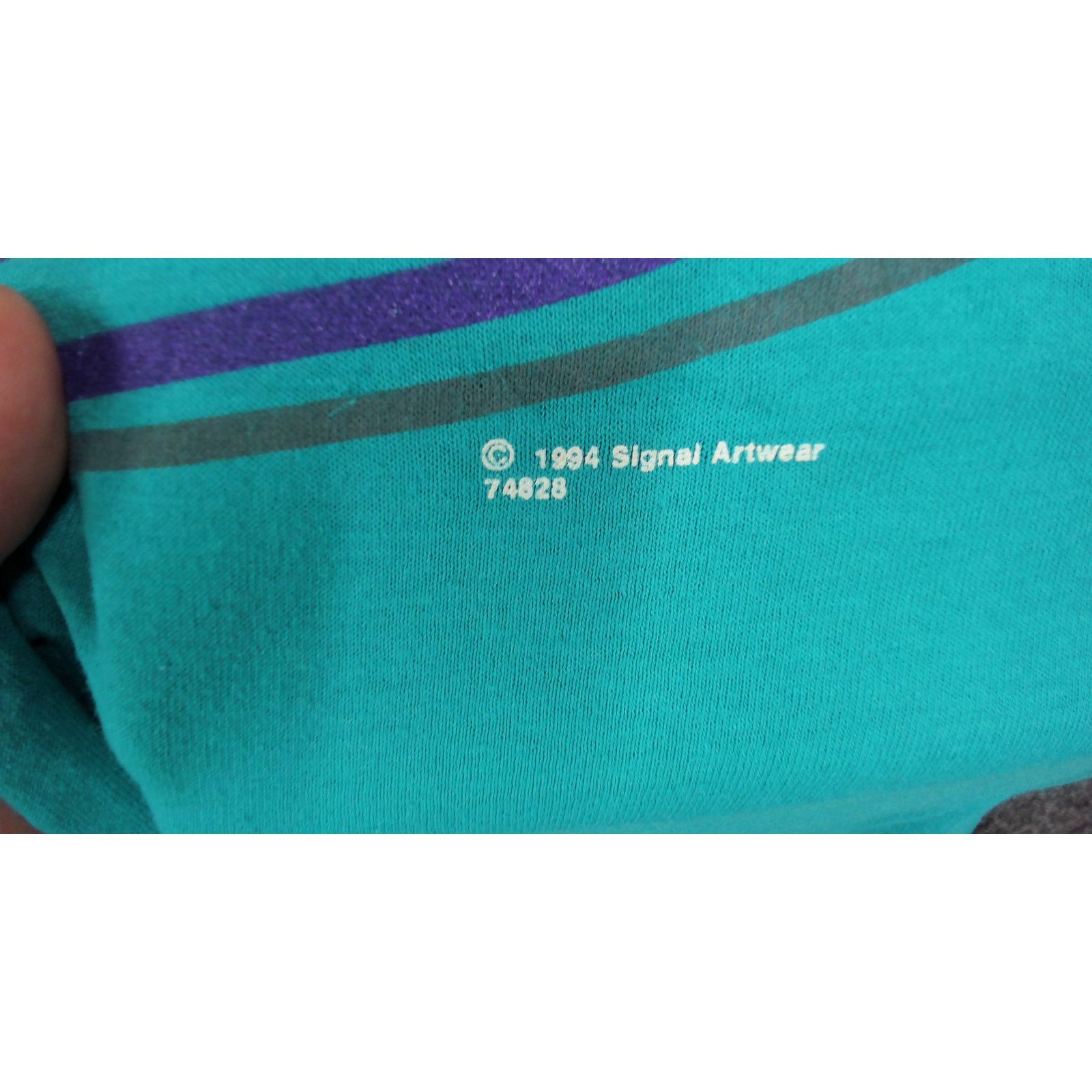 Vintage Vintage | 1994 "Pure Attitude" Boxy Single Stitch Skate Tee Size US L / EU 52-54 / 3 - 7 Thumbnail