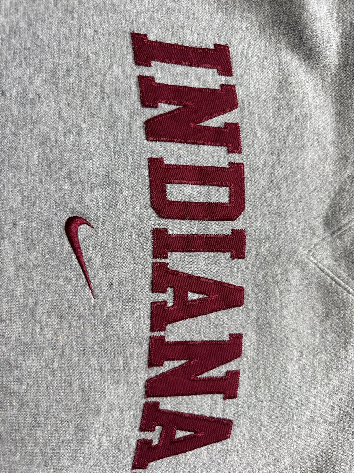 Nike × Vintage Vintage Nike Indiana sweatshirt logo size Women’s M/L Size L / US 10 / IT 46 - 3 Thumbnail