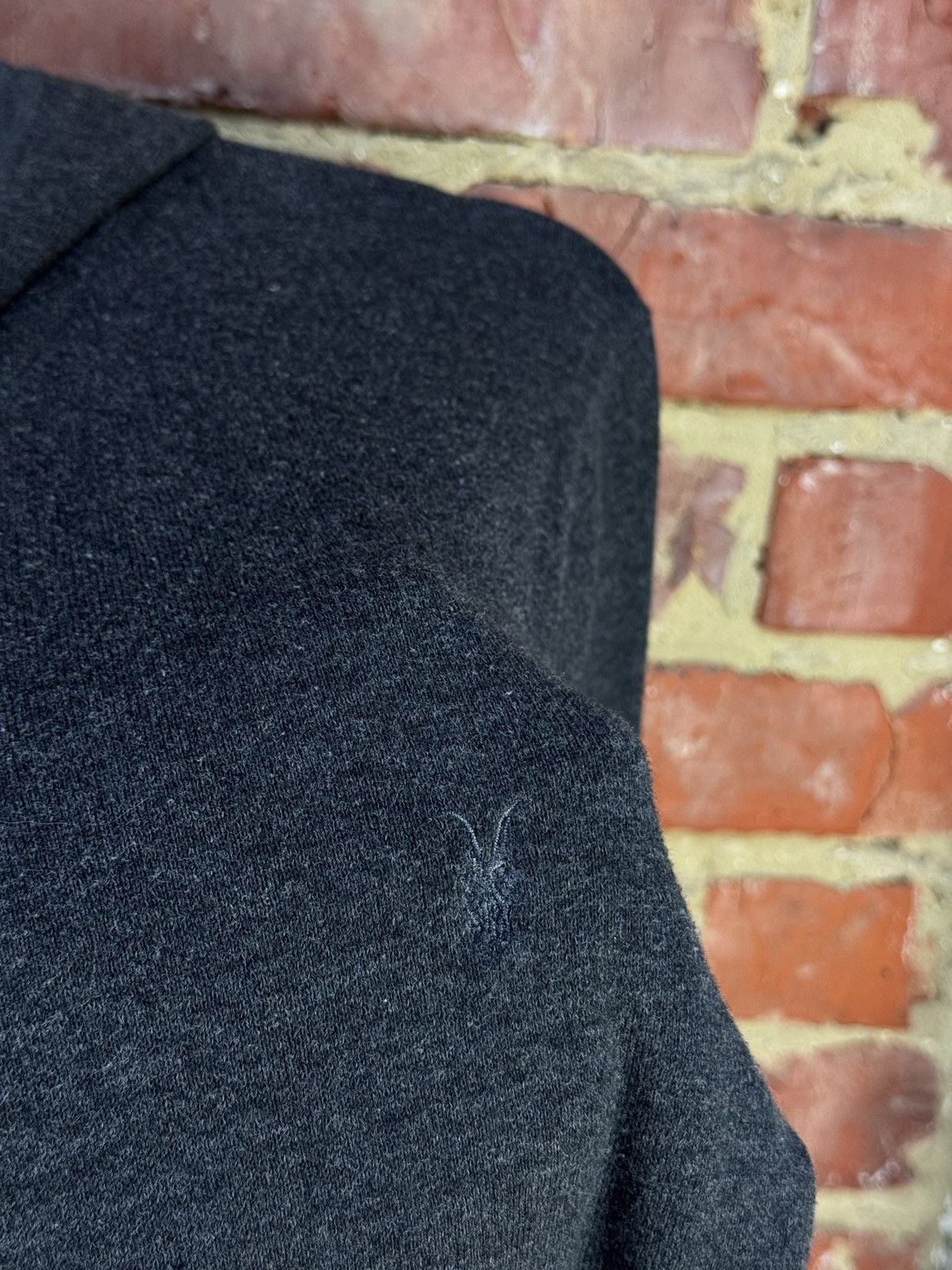 Allsaints ALLSAINTS Spitalfields Exchange Cotton Silk Blend Hoodie Size US S / EU 44-46 / 1 - 6 Thumbnail