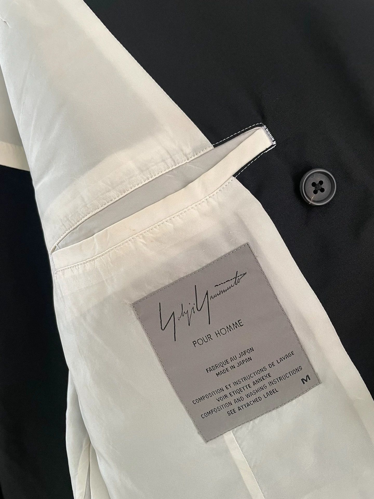 Yohji Yamamoto Yohji Yamamoto 94SS Double-Breasted 6-Pocket Jacket M Size US M / EU 48-50 / 2 - 5 Thumbnail