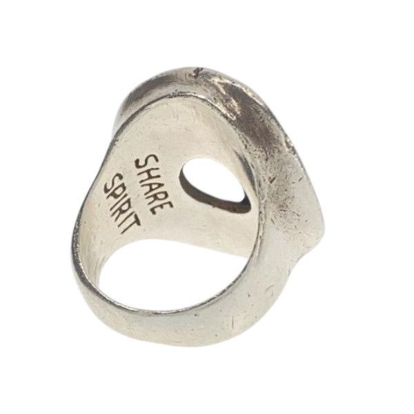 Share Spirit Homme Share Spirit Antique Gold Coin Silver Ring Size ONE SIZE - 3 Thumbnail