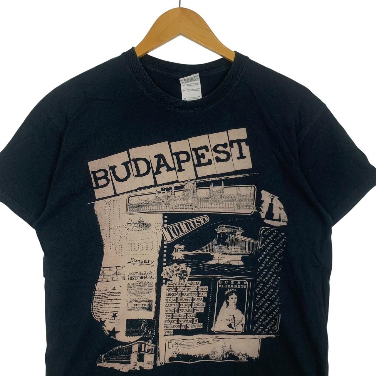 Vintage Vintage BUDAPEST TOURIST Hungary Danube River Tee Shirt Top Size M / US 6-8 / IT 42-44 - 4 Thumbnail