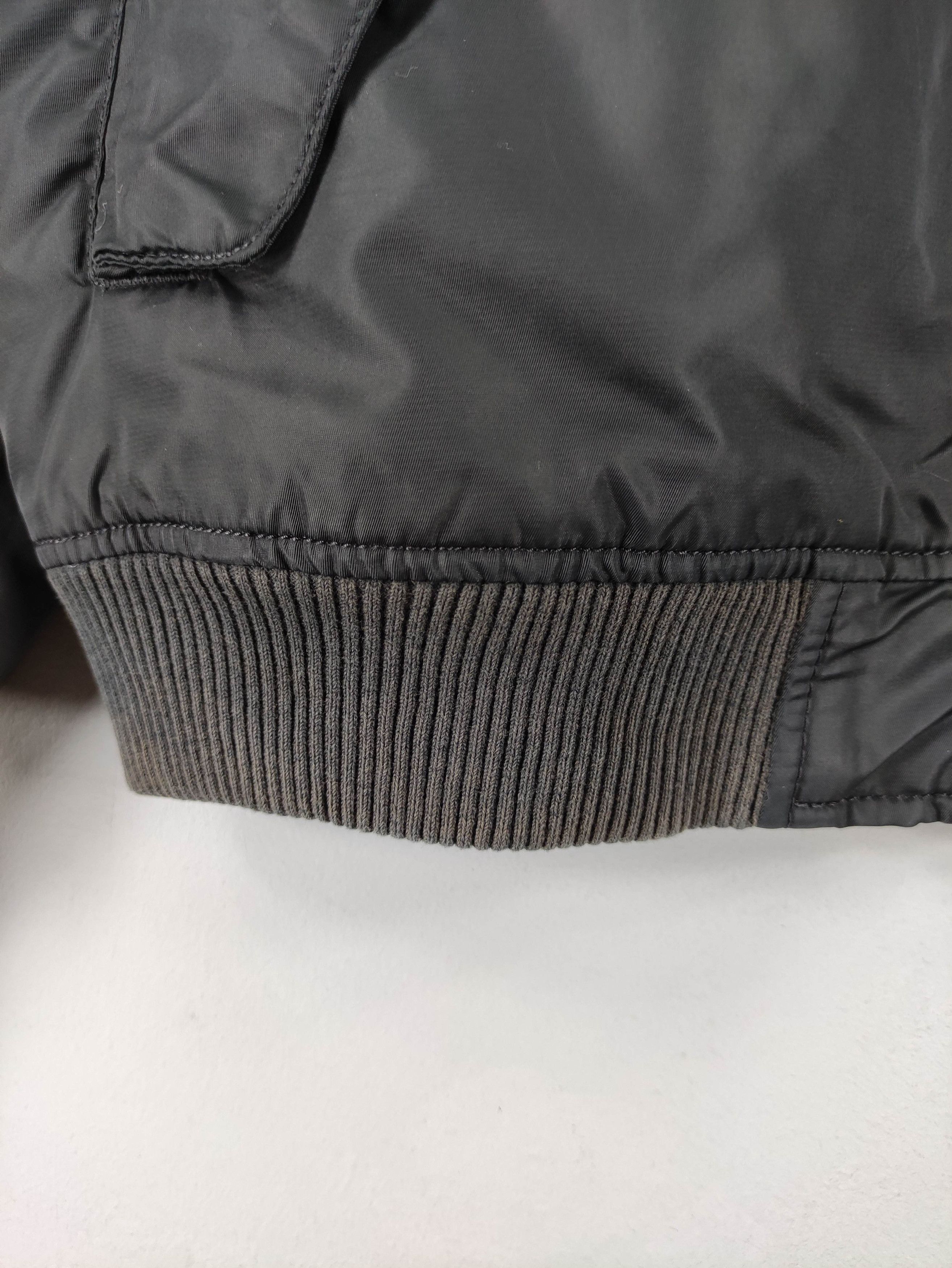 Gap Vintage Gap Bomber Jacket Black Zipper Size US M / EU 48-50 / 2 - 4 Thumbnail