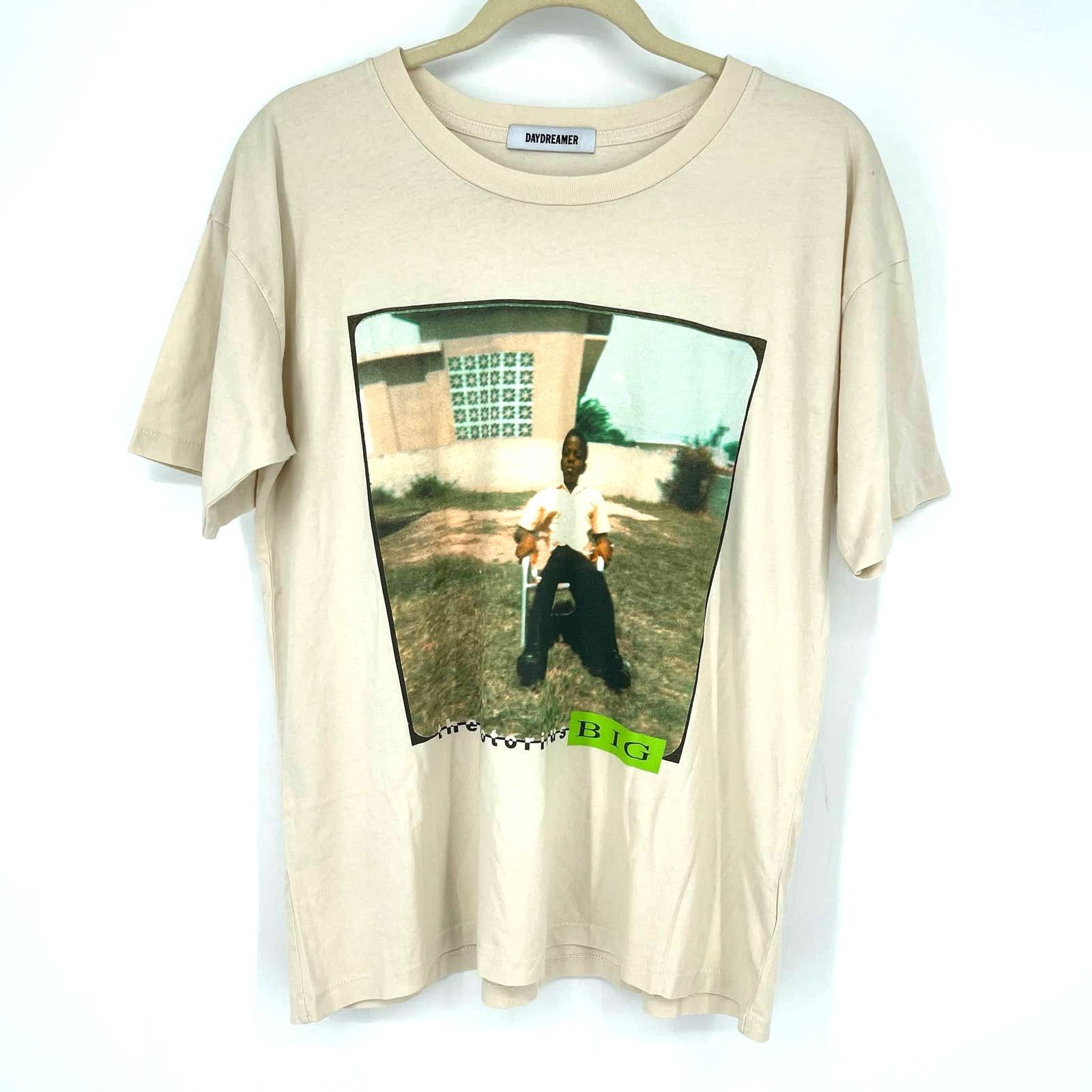 Daydreamer Daydreamer Notorious Young Biggie Tee Dirty White XS Size XS / US 0-2 / IT 36-38 - 6 Thumbnail